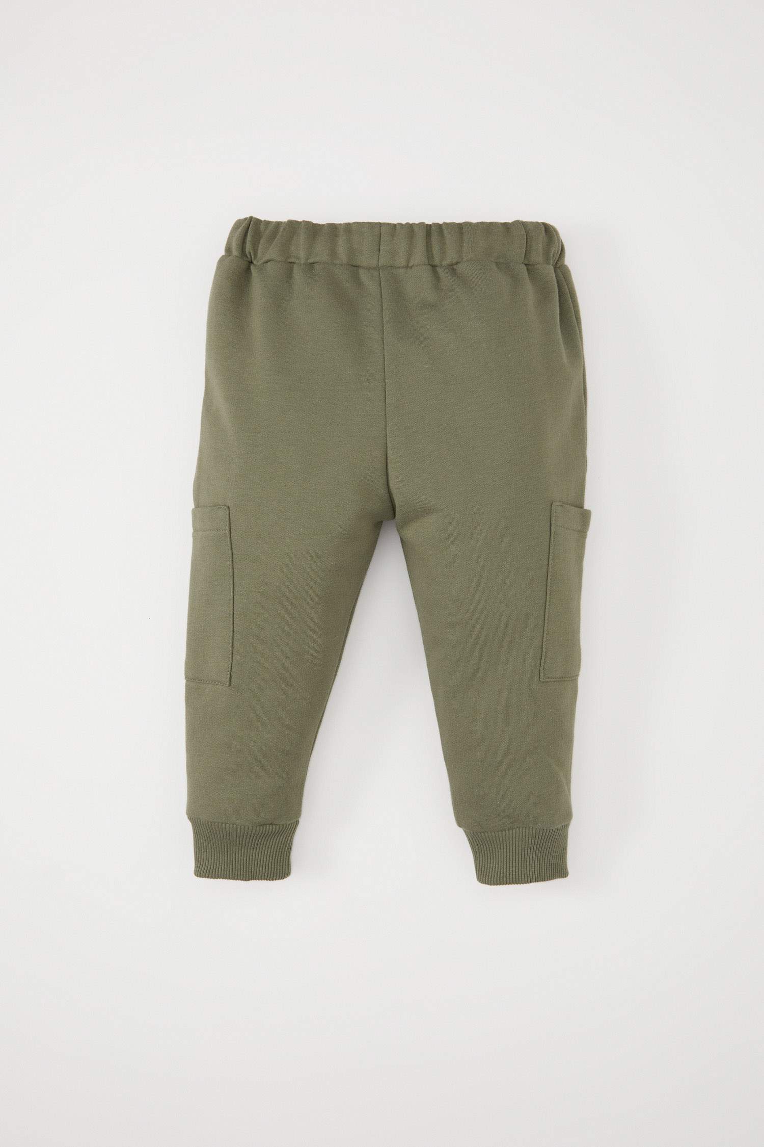 Erkek Bebek Beli Paçası Lastikli Baskılı Cepli Eşofman Altı