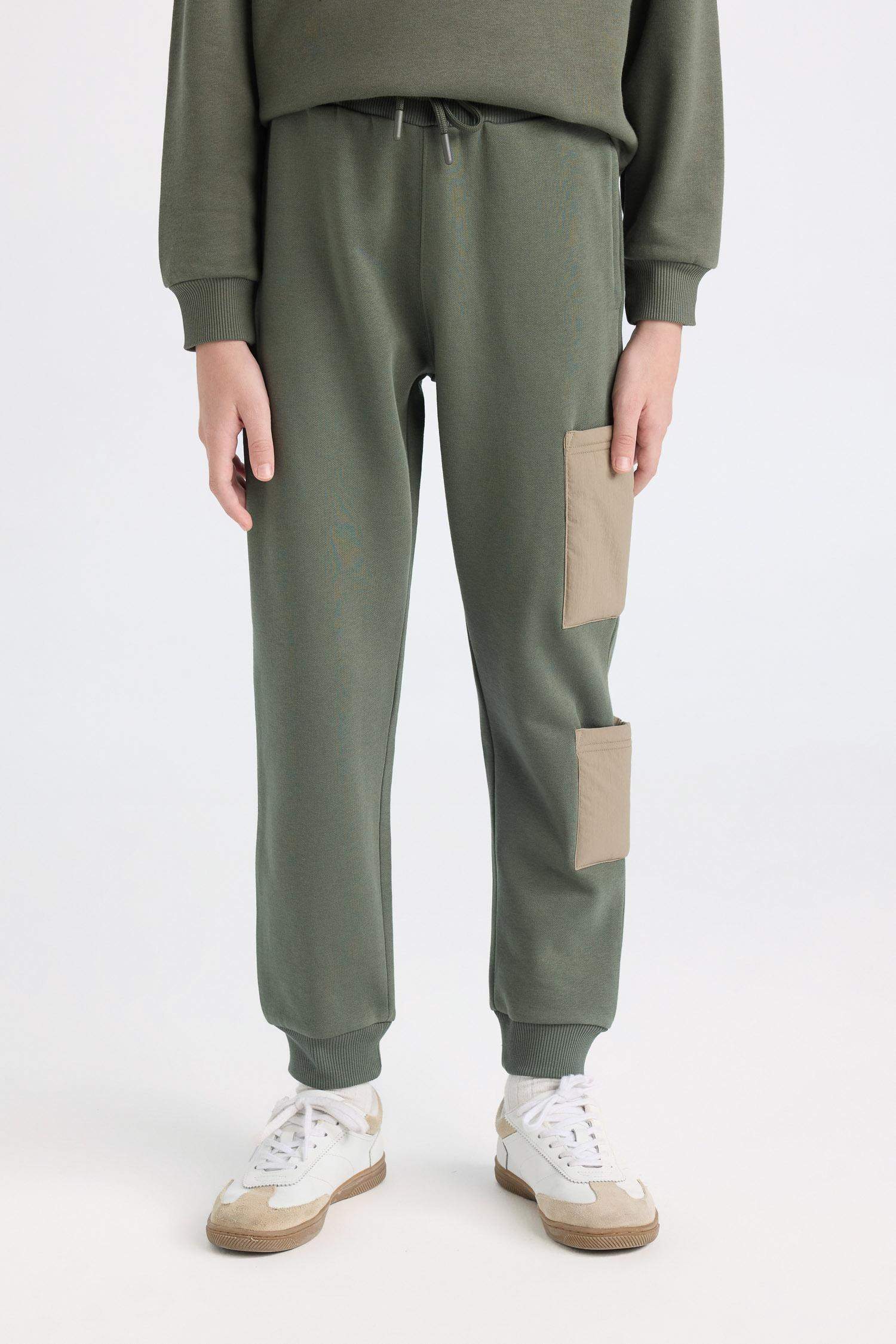 Erkek Çocuk Beli Lastikli Jogger Eşofman Altı