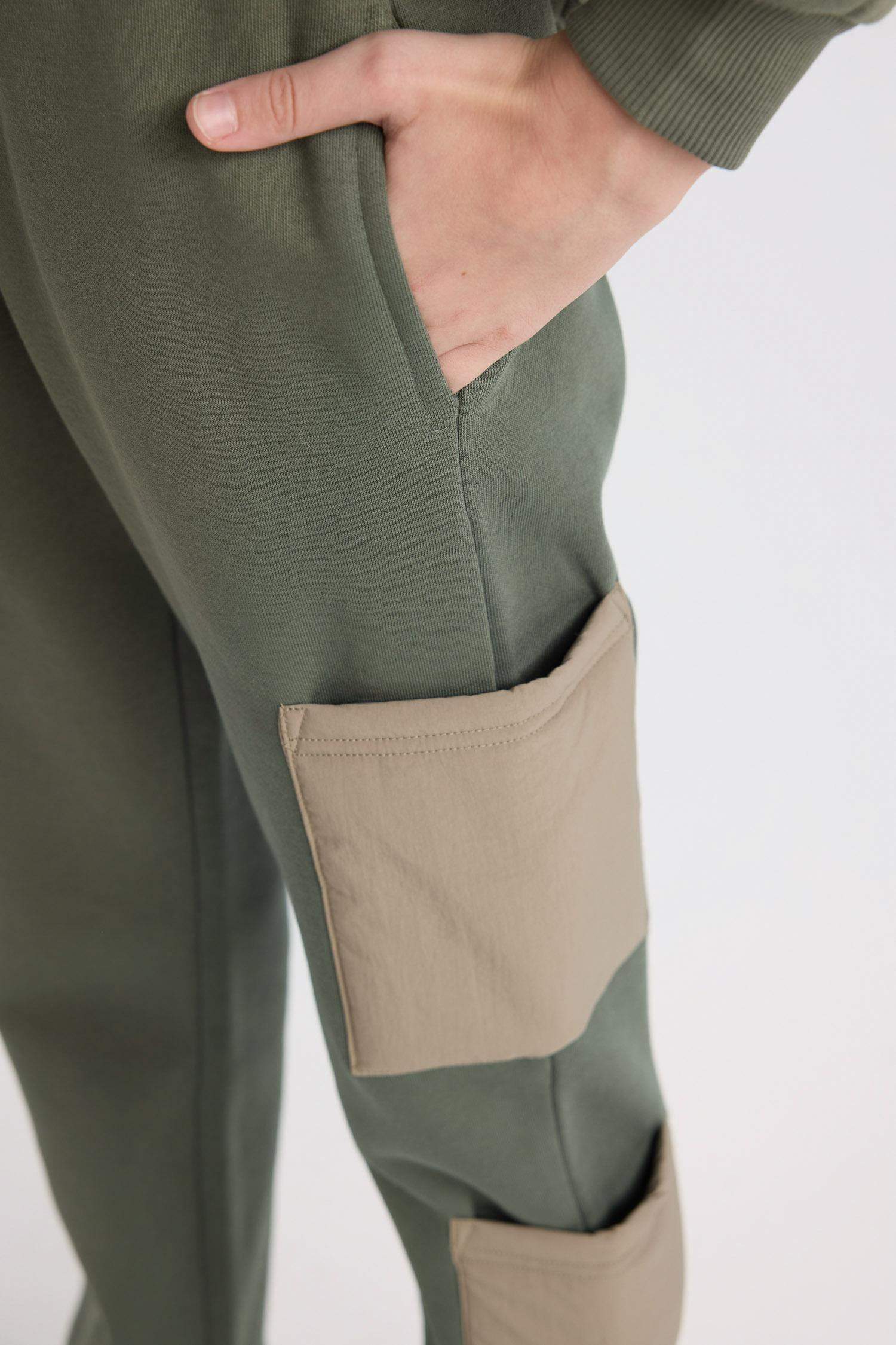 Erkek Çocuk Beli Lastikli Jogger Eşofman Altı