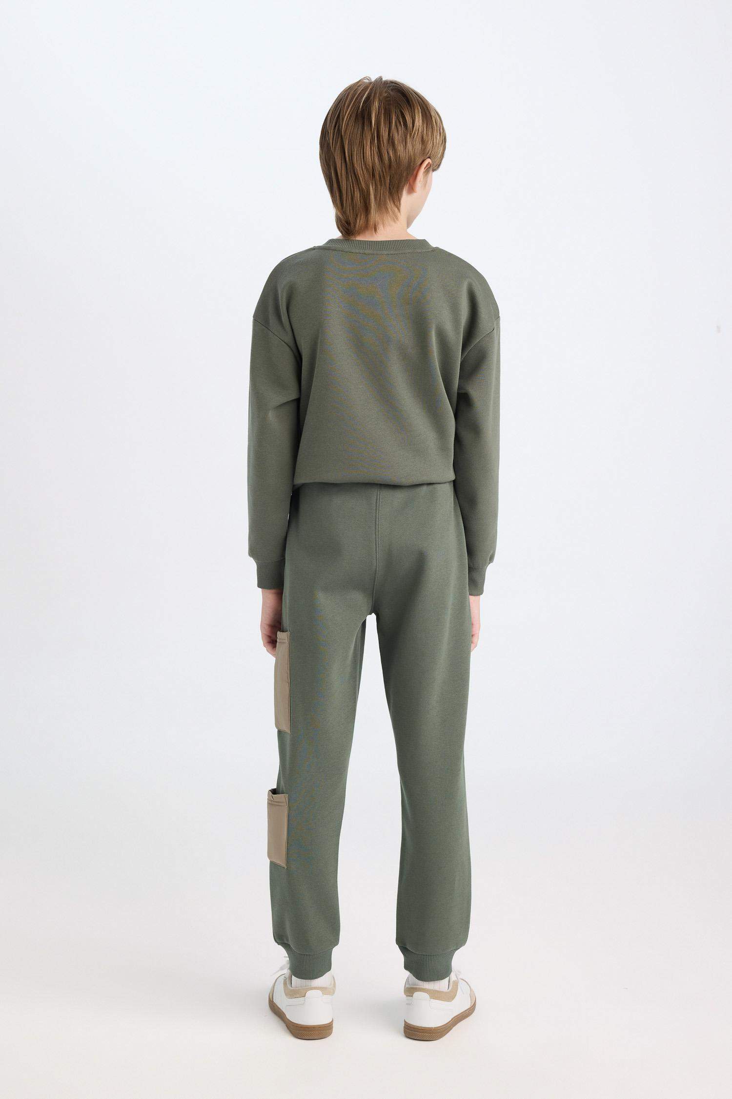 Erkek Çocuk Beli Lastikli Jogger Eşofman Altı