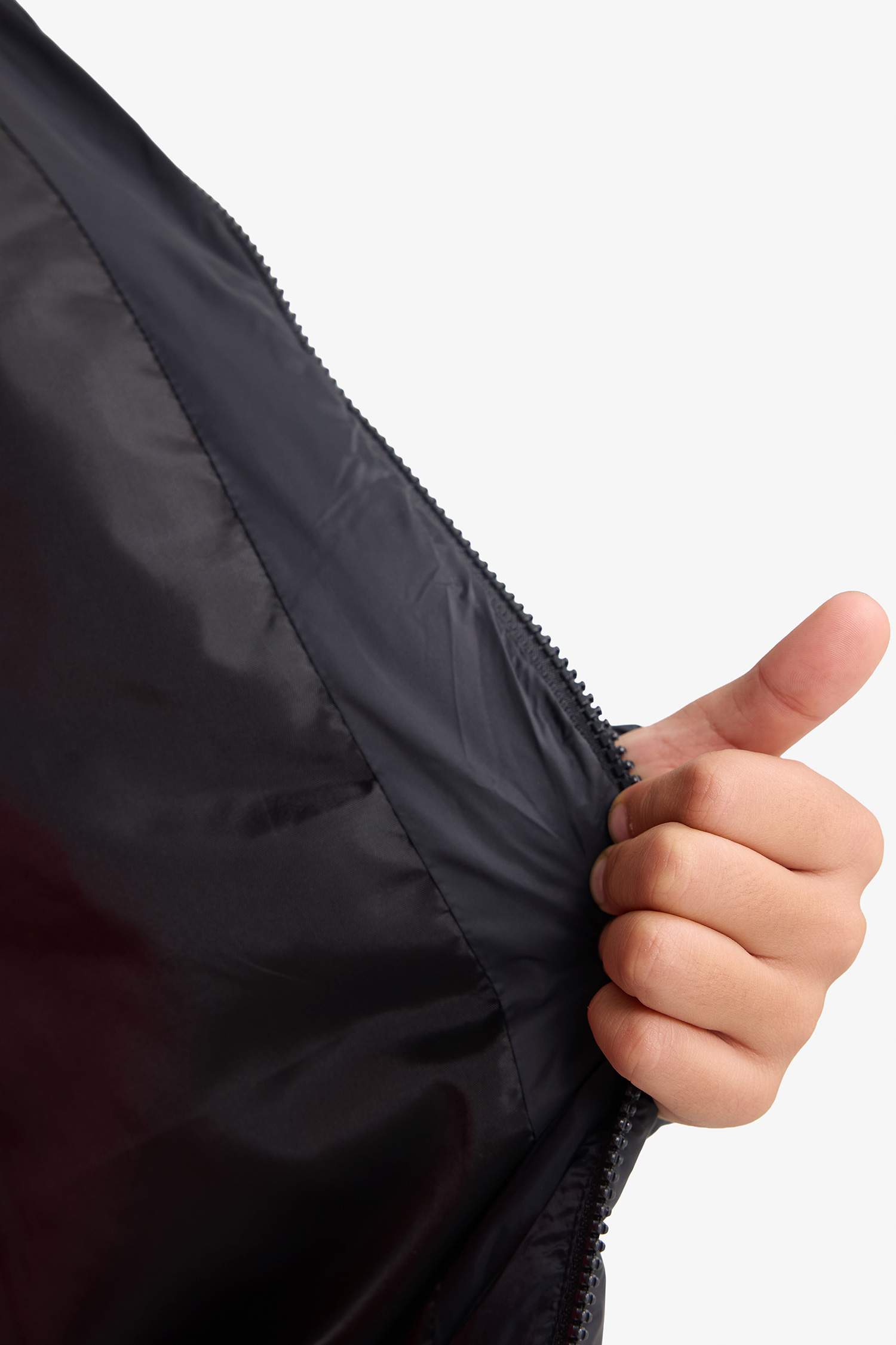 Erkek Çocuk Su İtici Kapüşonlu Mont