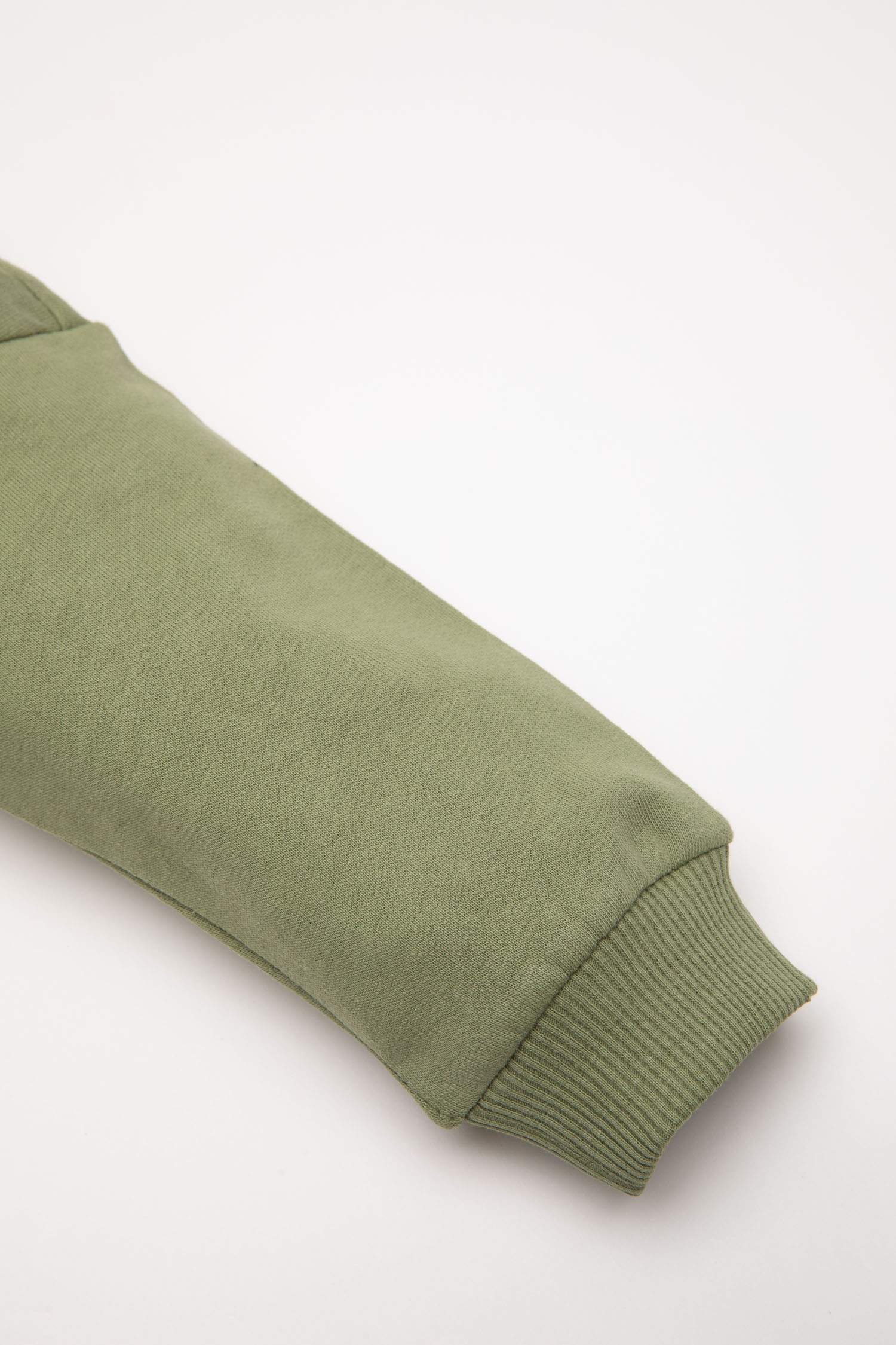 Erkek Bebek 2'li Takım Baskılı Sweatshirt Beli Lastikli Eşofman Altı