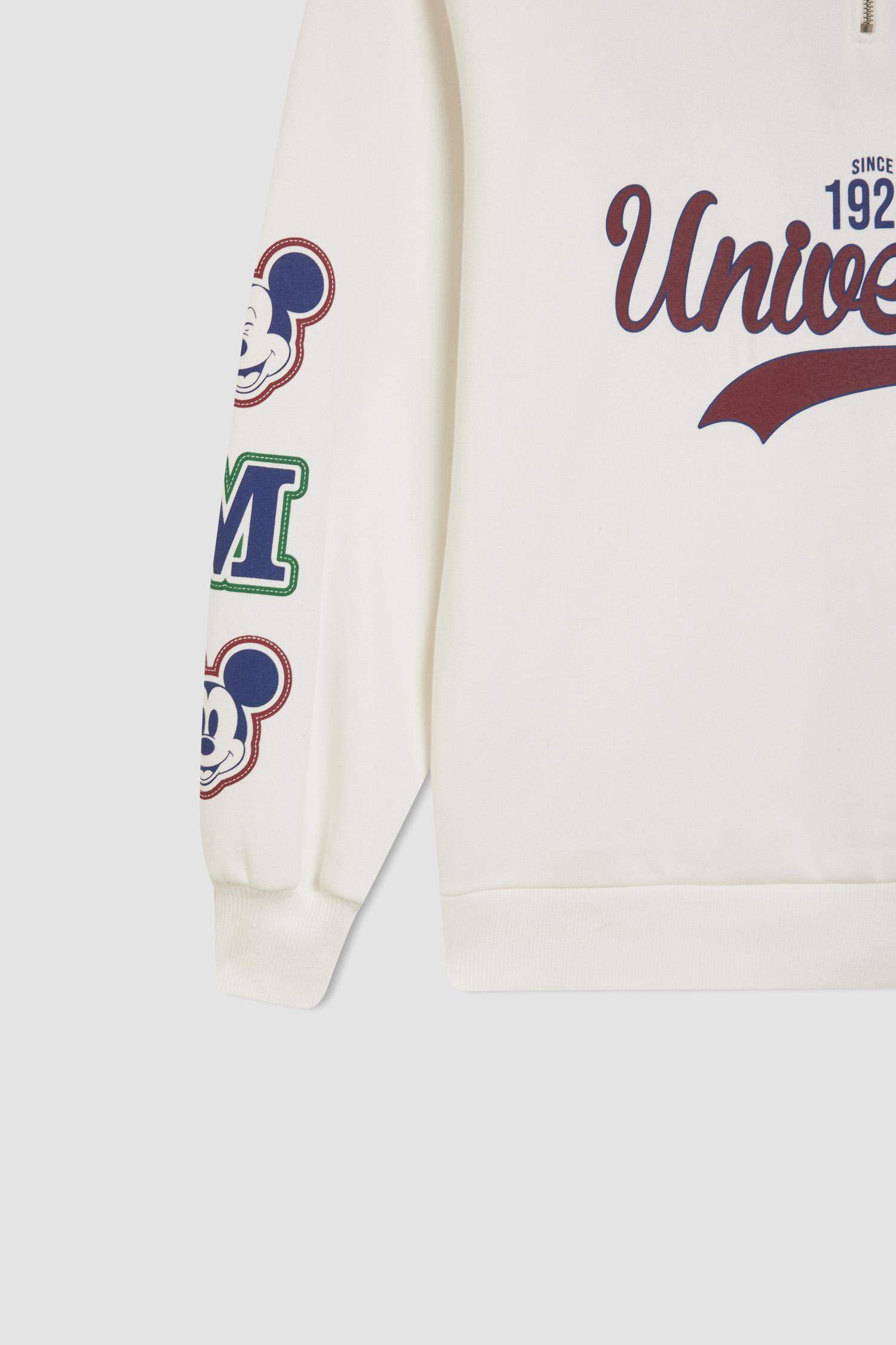 Coool Disney Mickey & Minnie Лицензиялық үлкен пішім үлкен жартылай найзағай Свитер