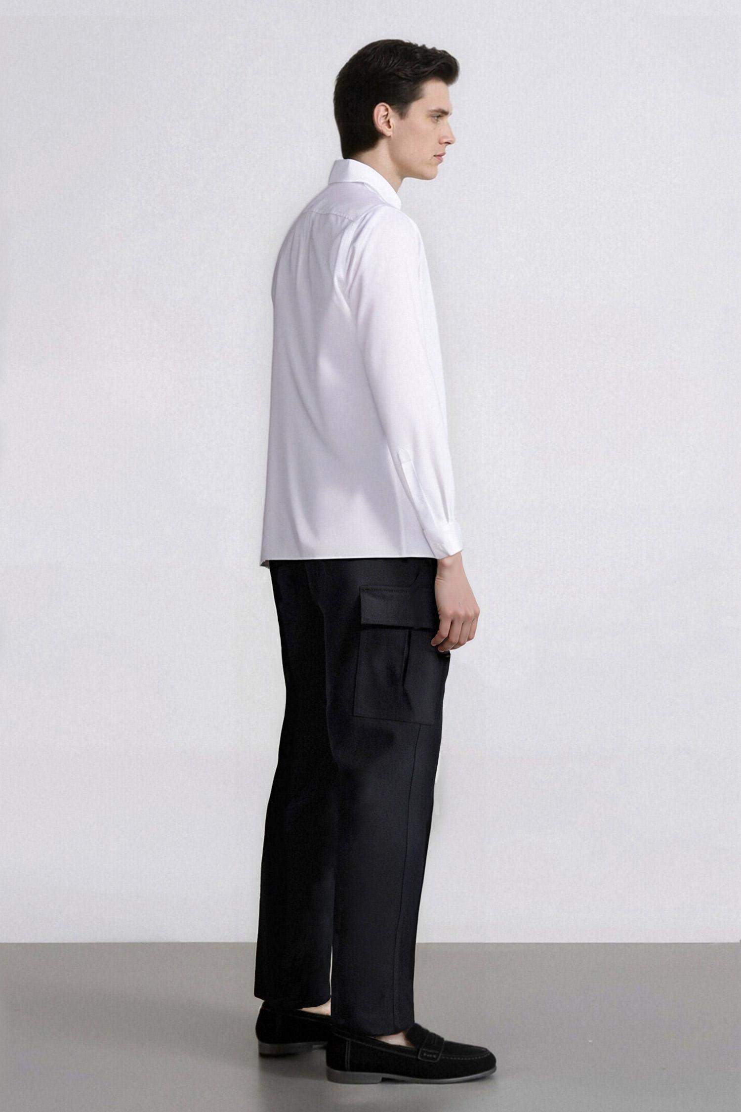 Relax Fit Rahat Kesim Yazlık Pantolon Kargo Cepli Düz Paça