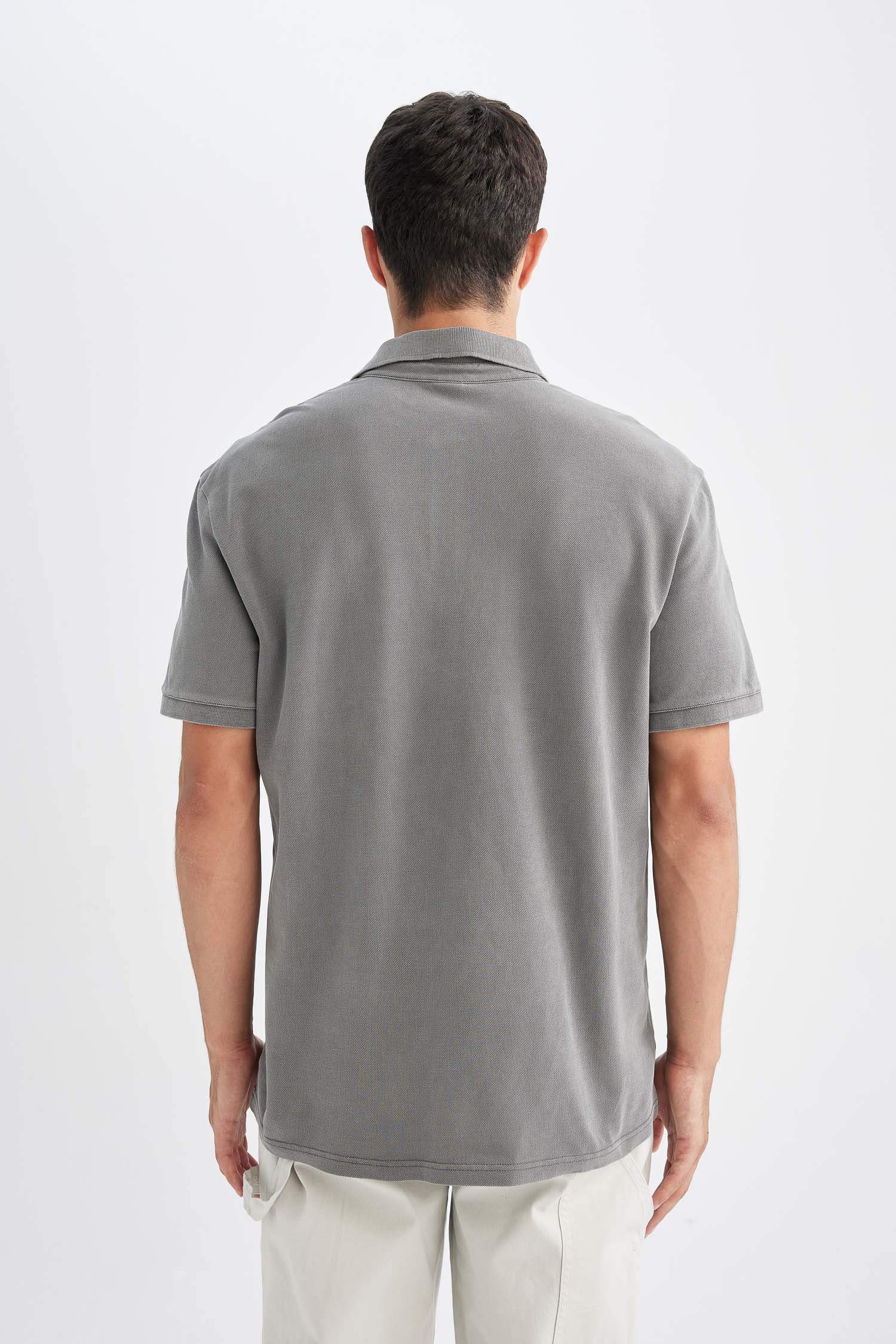 T-Shirt Polo en piqué à coupe régulière