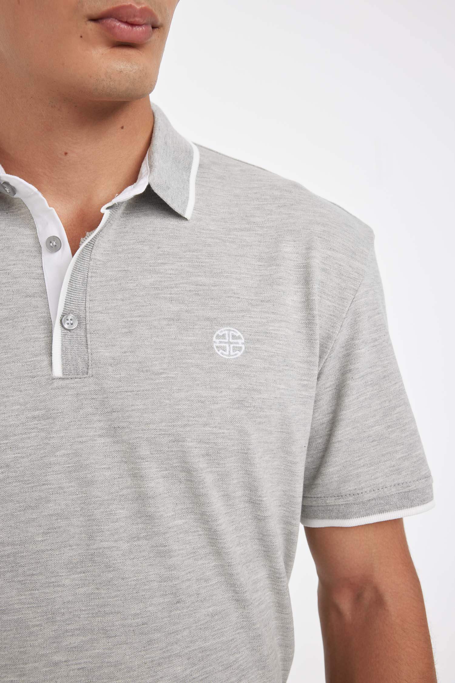 New Regular Fit Polo Yaka Kısa Kollu Pike Tişört