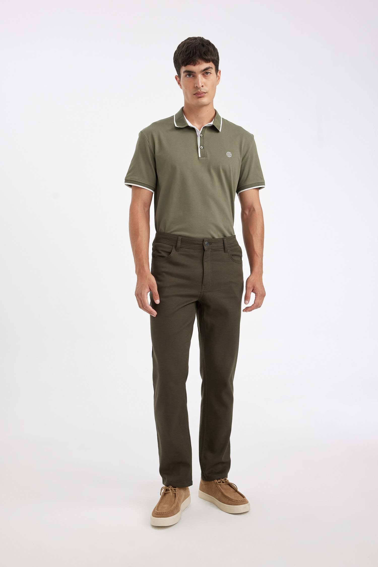 New Regular Fit Pique Polo T-Shirt