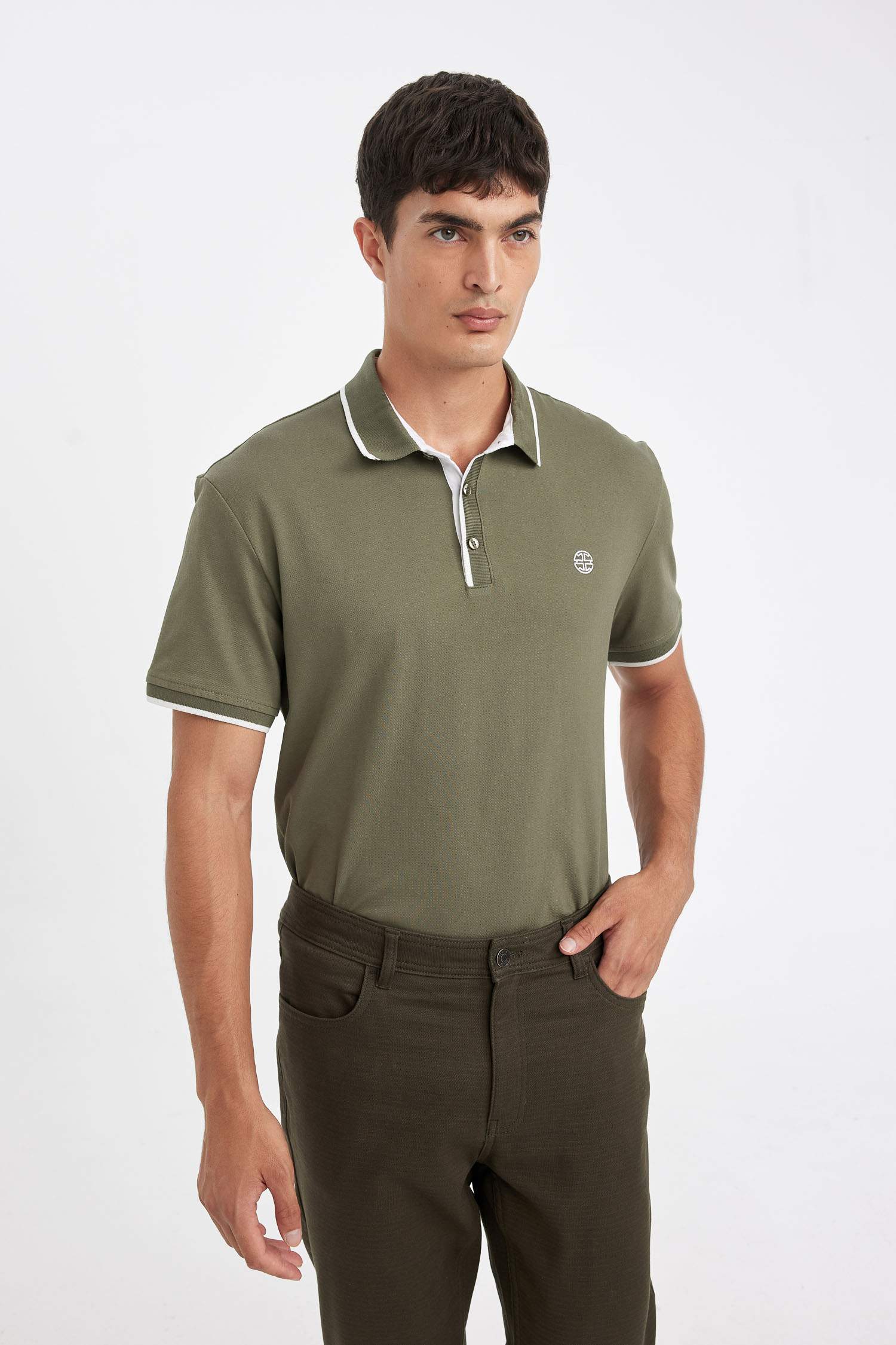 New Regular Fit Pique Polo T-Shirt