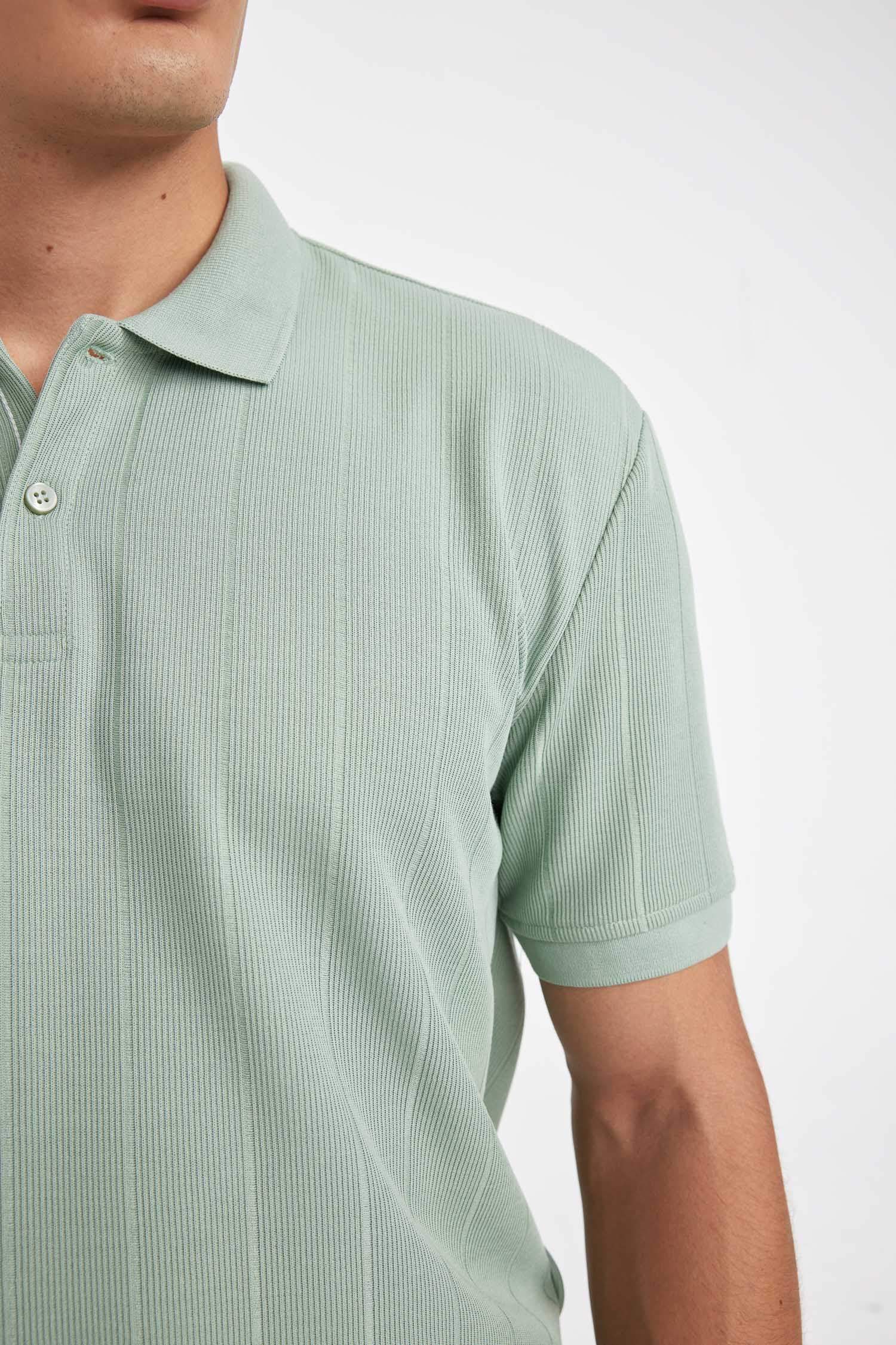 تيشيرت بولو نص ردن قصة عادية