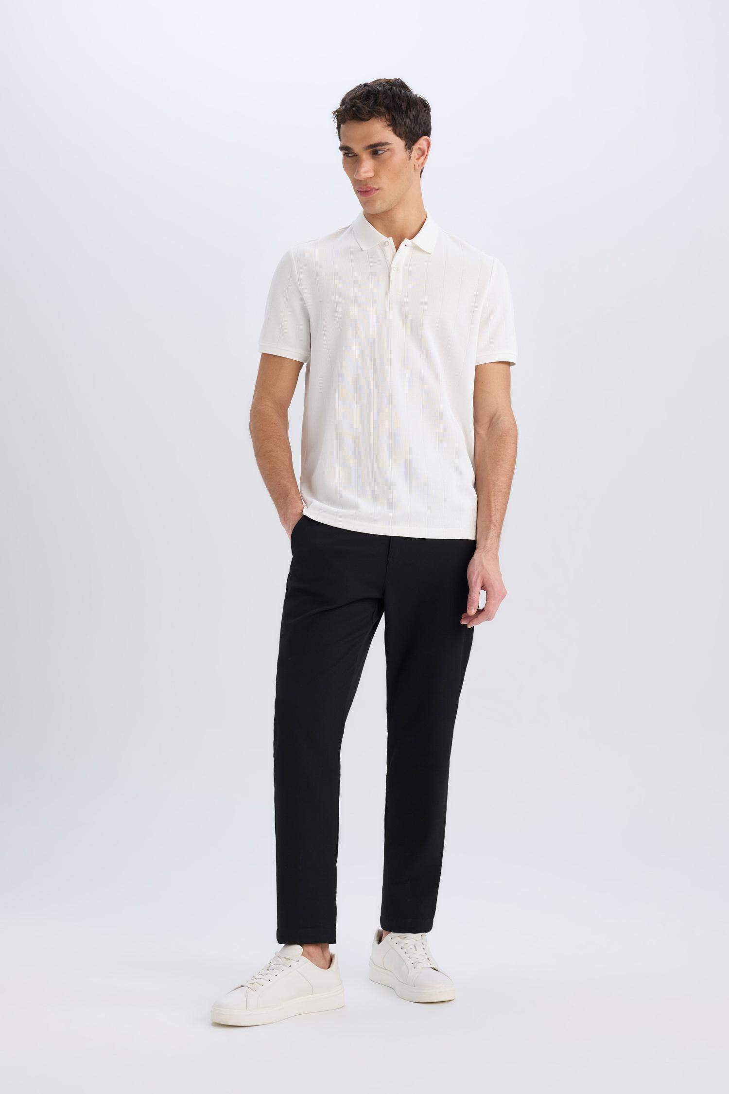 New Regular Fit Short Sleeve Polo T-Shirt