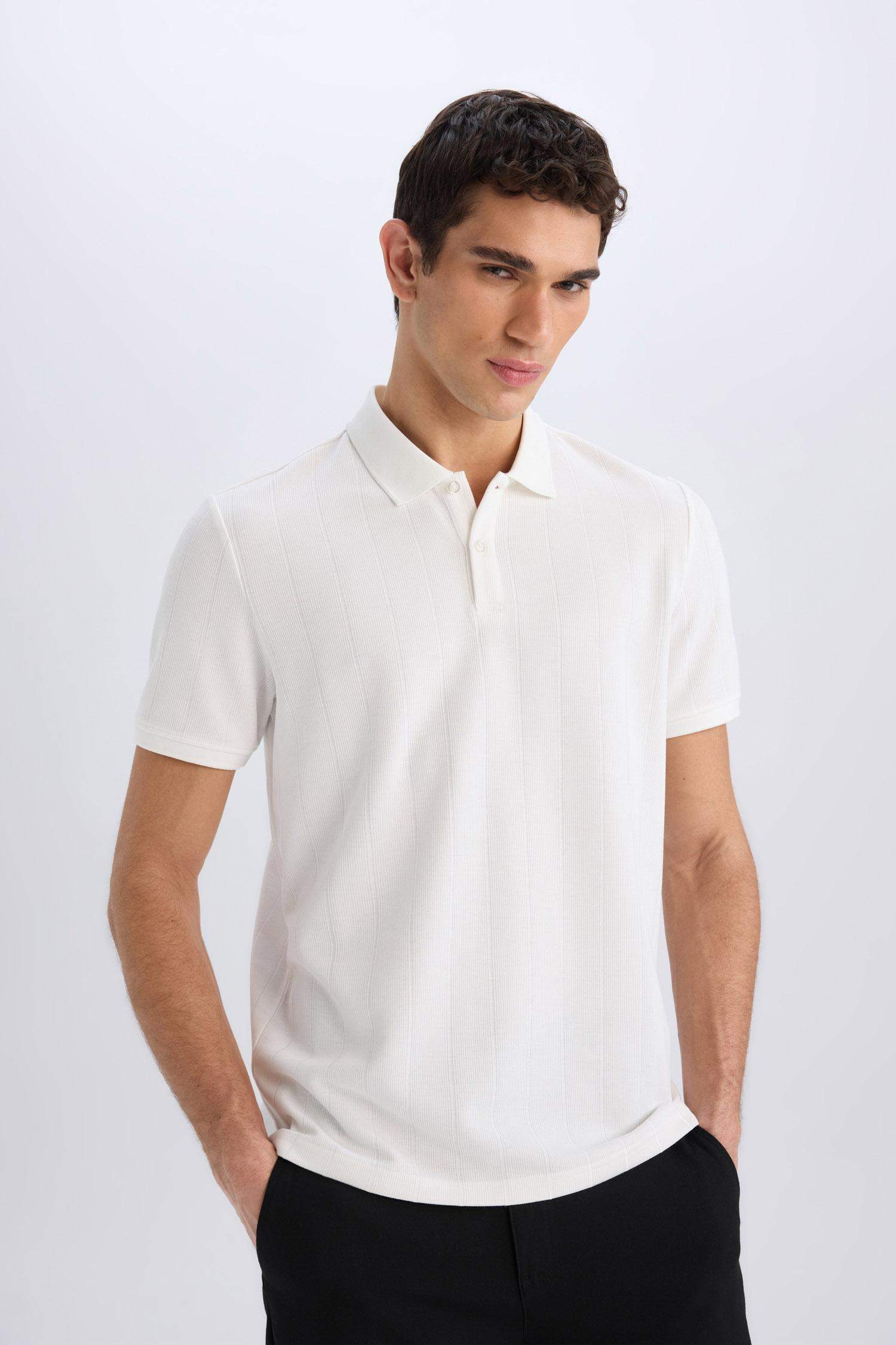 New Regular Fit Short Sleeve Polo T-Shirt
