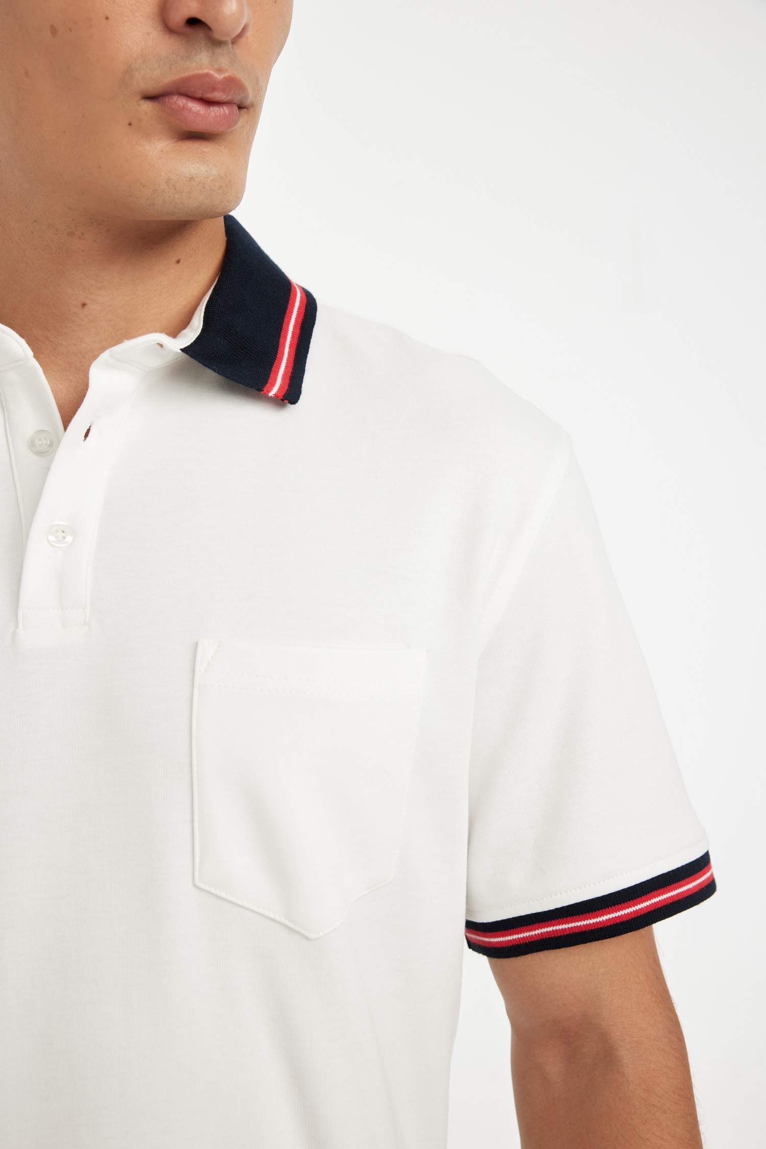 T-Shirt Polo à coupe régulière