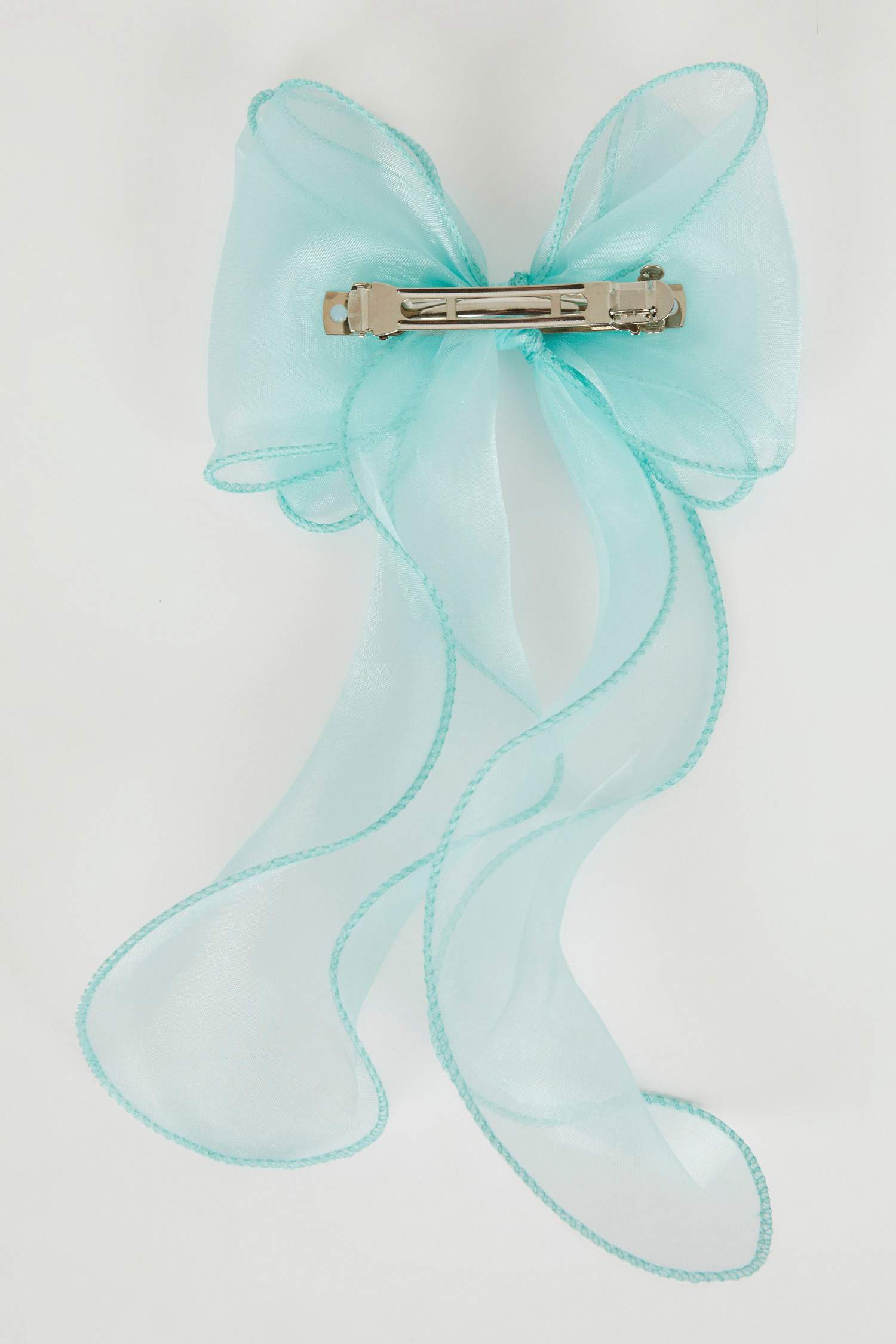 Noeud Papillon Bleu avec Ruban