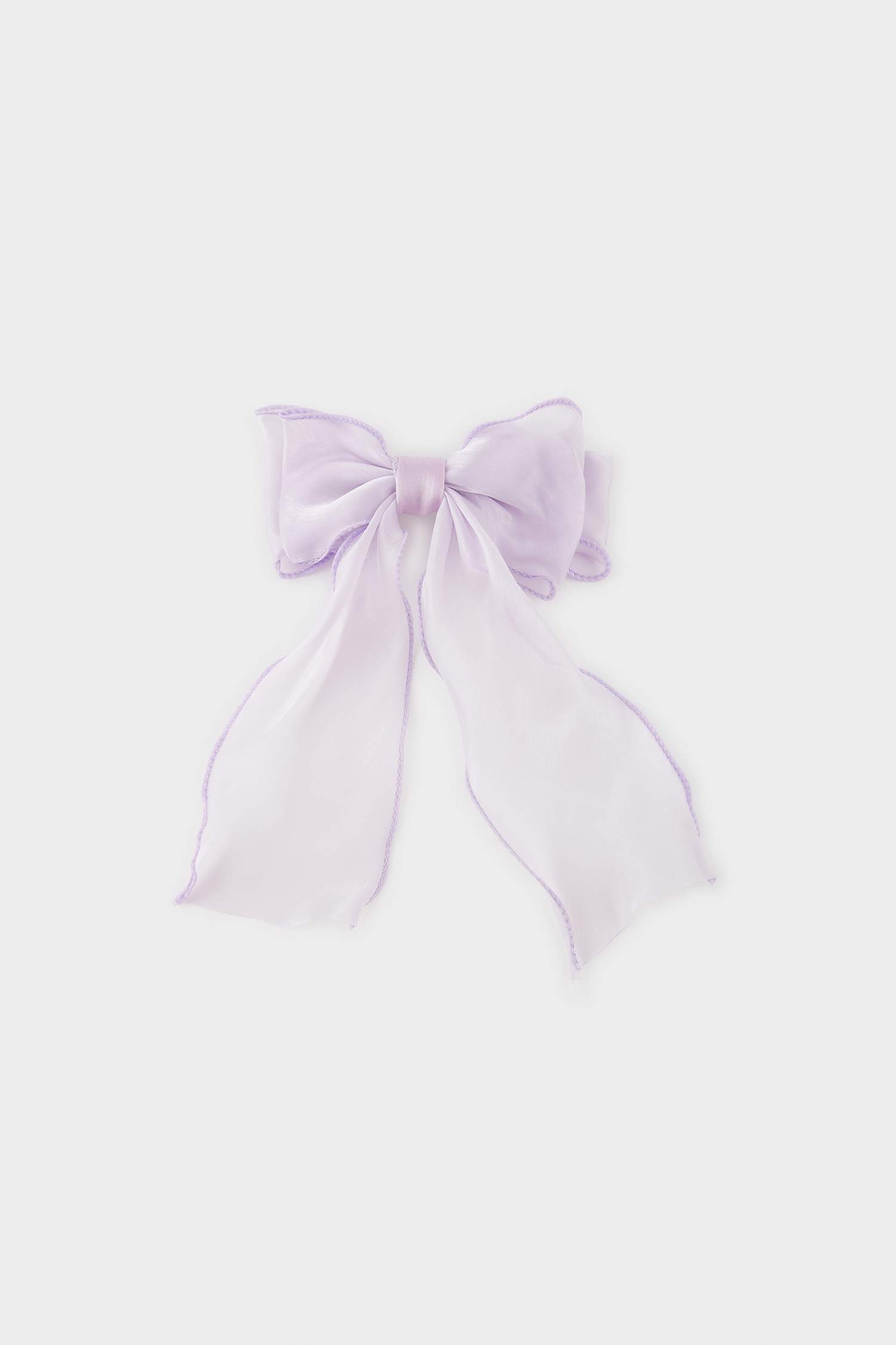 Kadın Lila Fiyonk Kurdele Toka