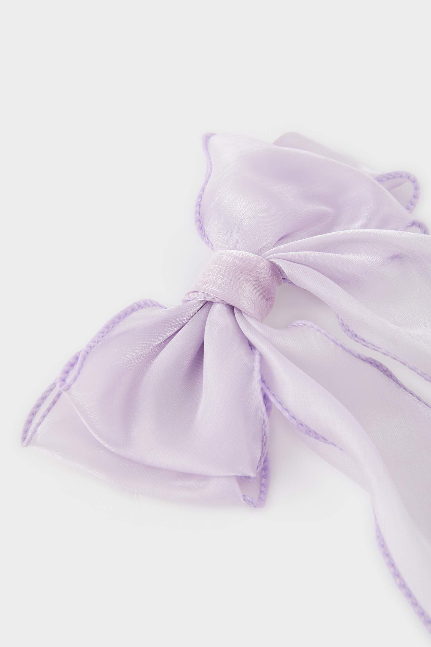 Kadın Lila Fiyonk Kurdele Toka