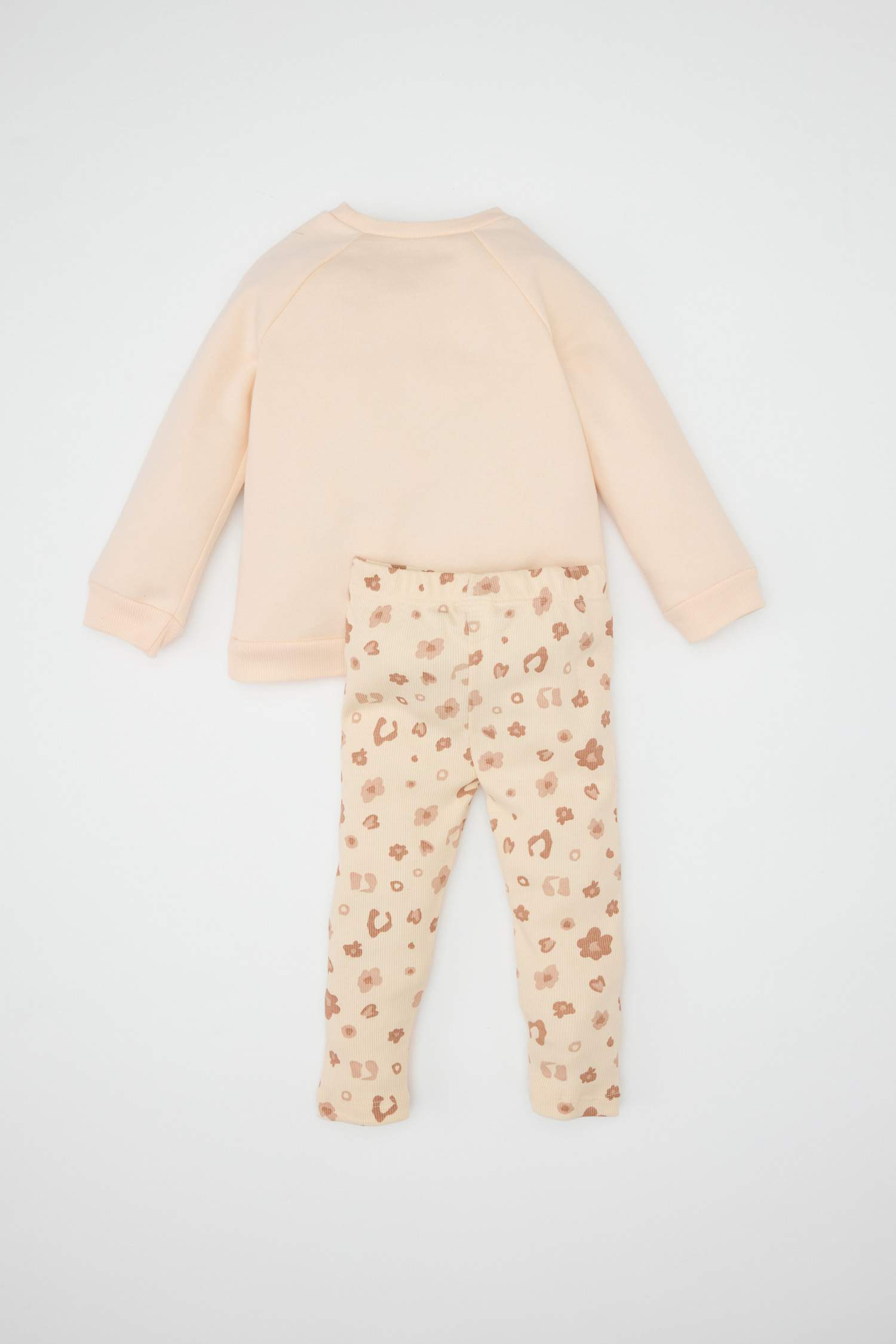 طقم تايجر بيبي بناتي تيشيرت وبنطلون - قطعتين