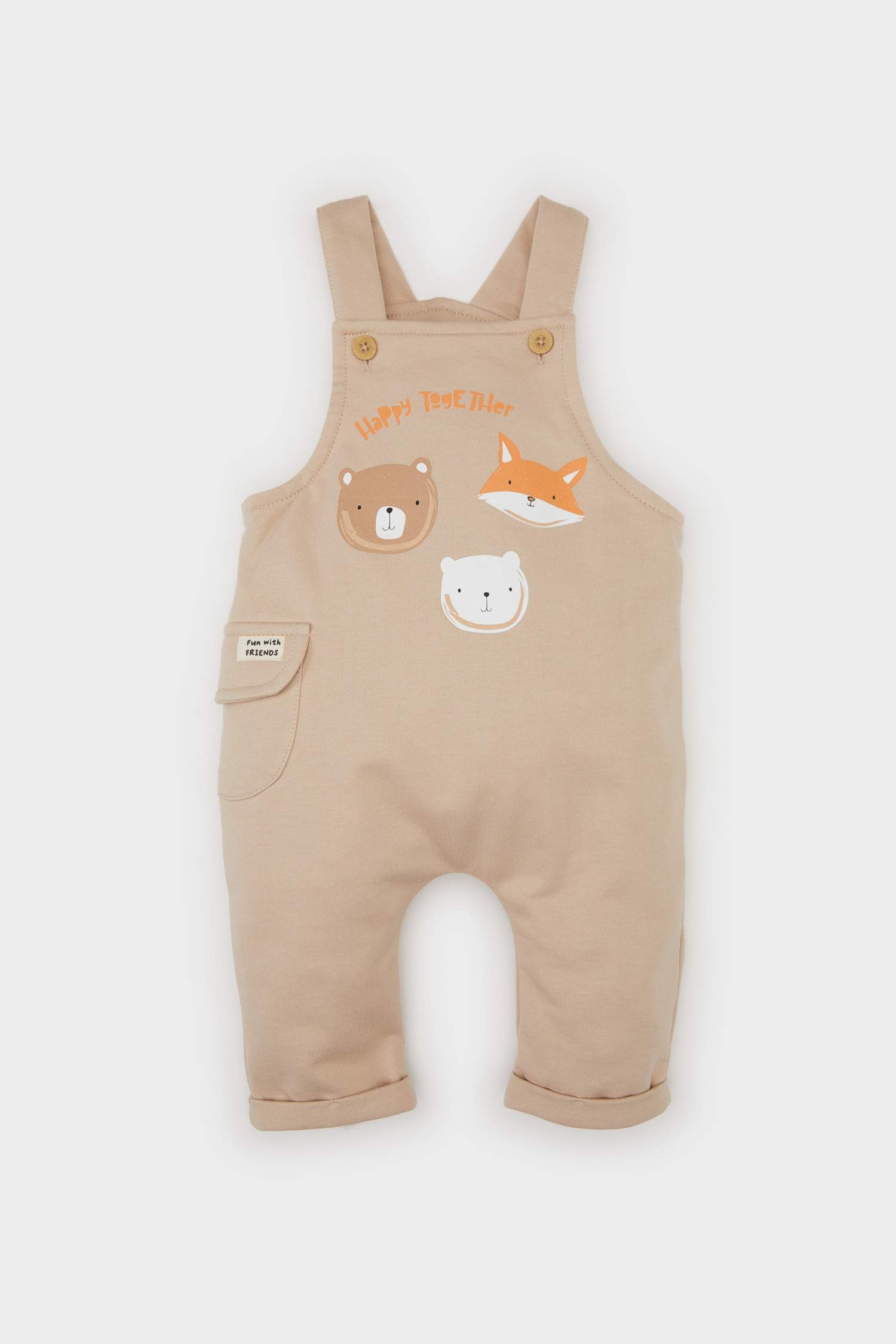 Baby Boy Newborn Printed Jumpsuit