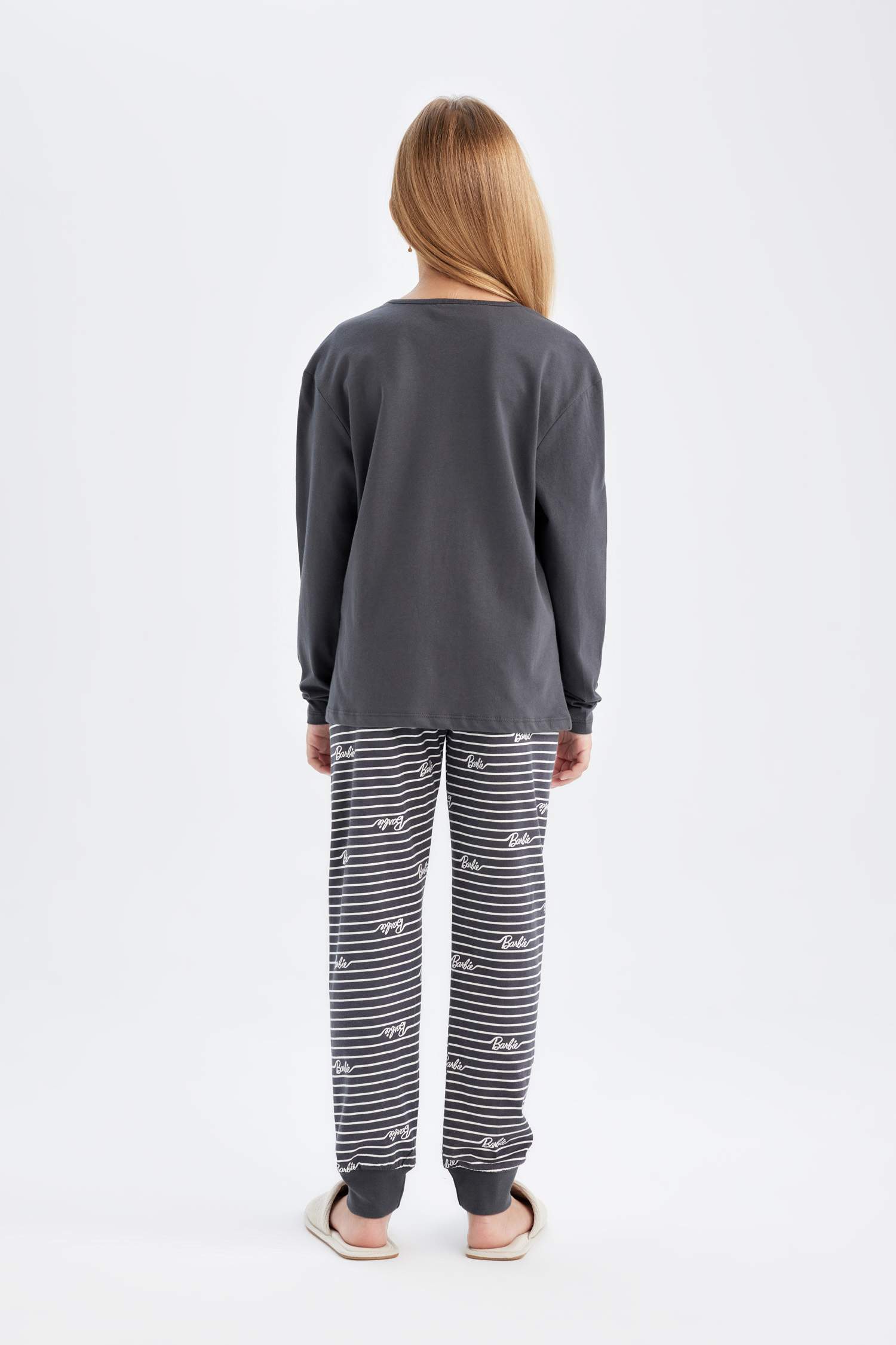 Girl Barbie 2 Piece Pajama Set