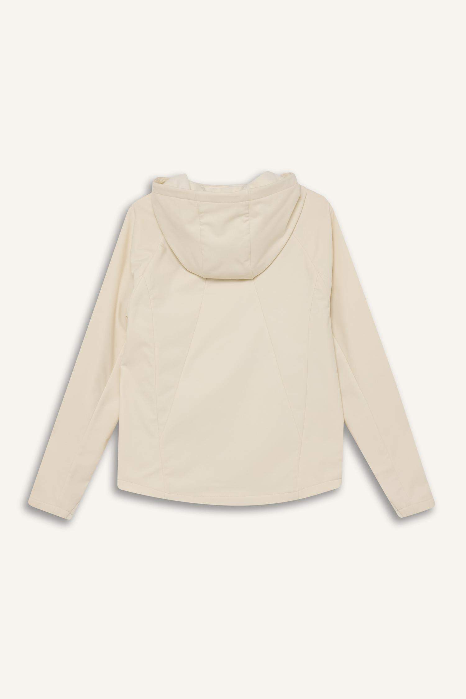 Su İtici Regular Fit Kapüşonlu Fermuarlı Softshell Mont