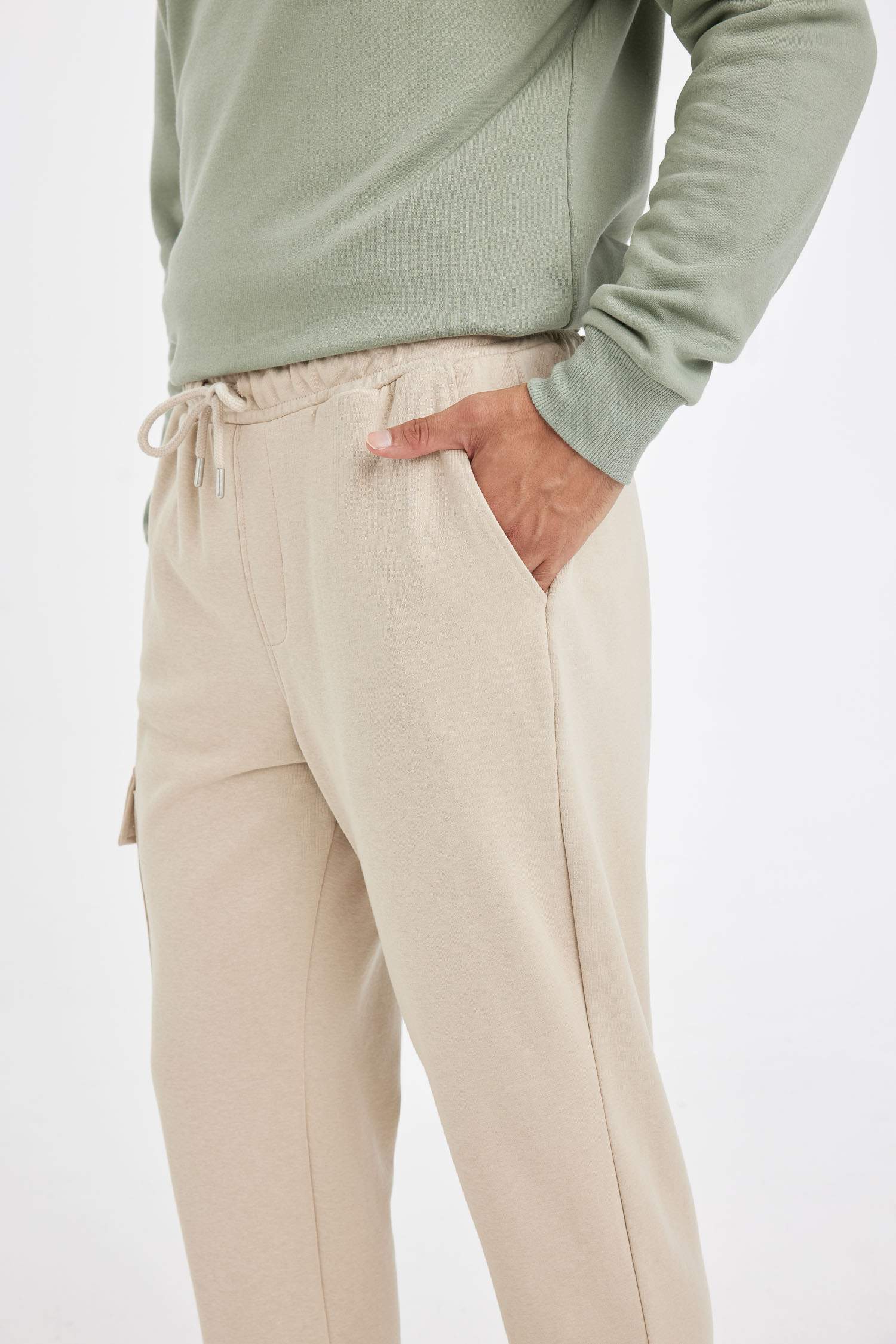 Pantalon Sweatpants droit à Coupe Slim