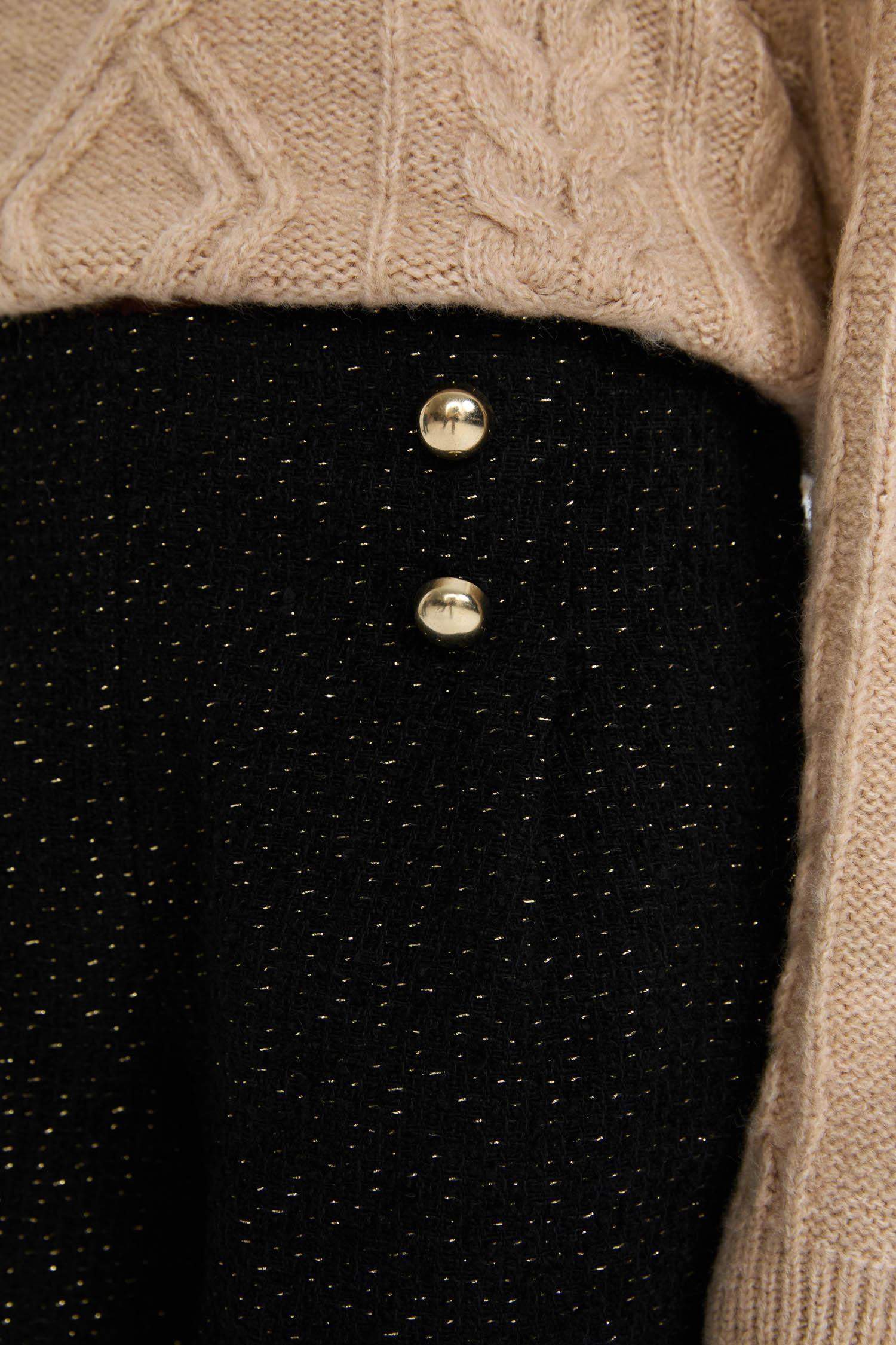 Short en tissu brillant en coton pour fille