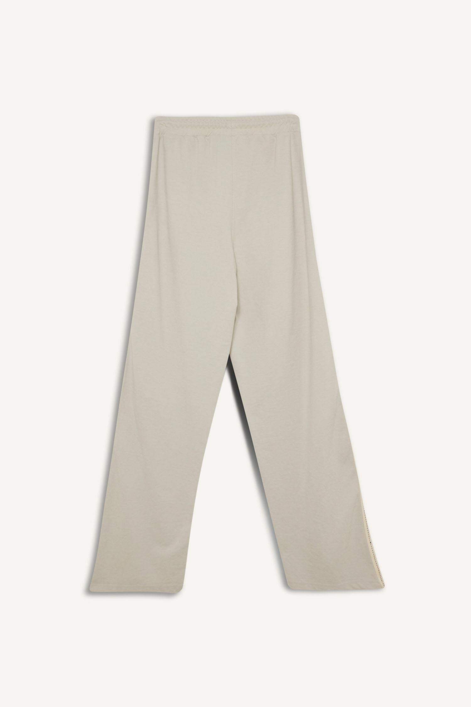 Широкие брюки NBA Los Angeles Lakers средней длины из ткани пике