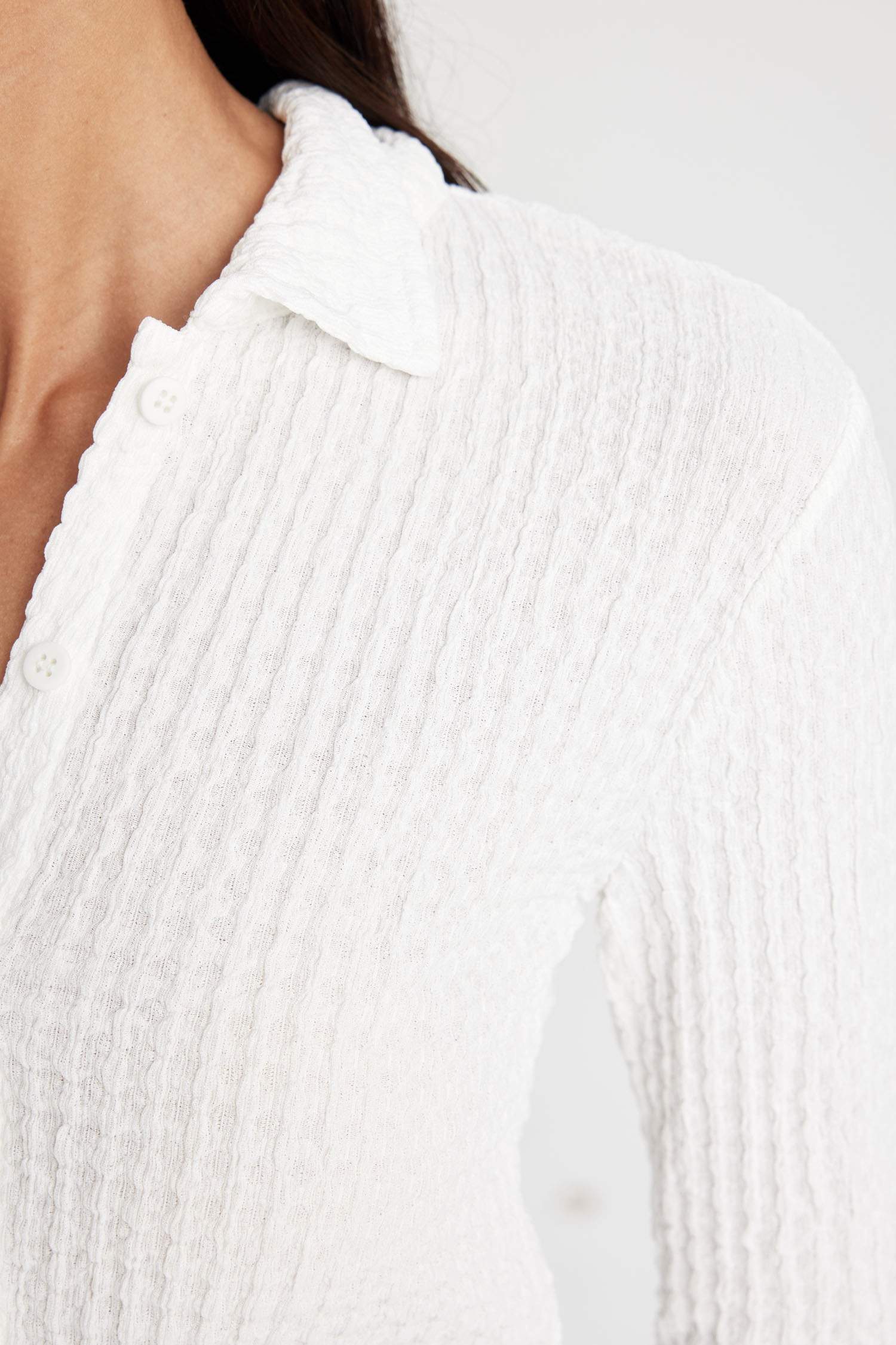 поло жаға кресс матасы Ұзын жеңді футболка