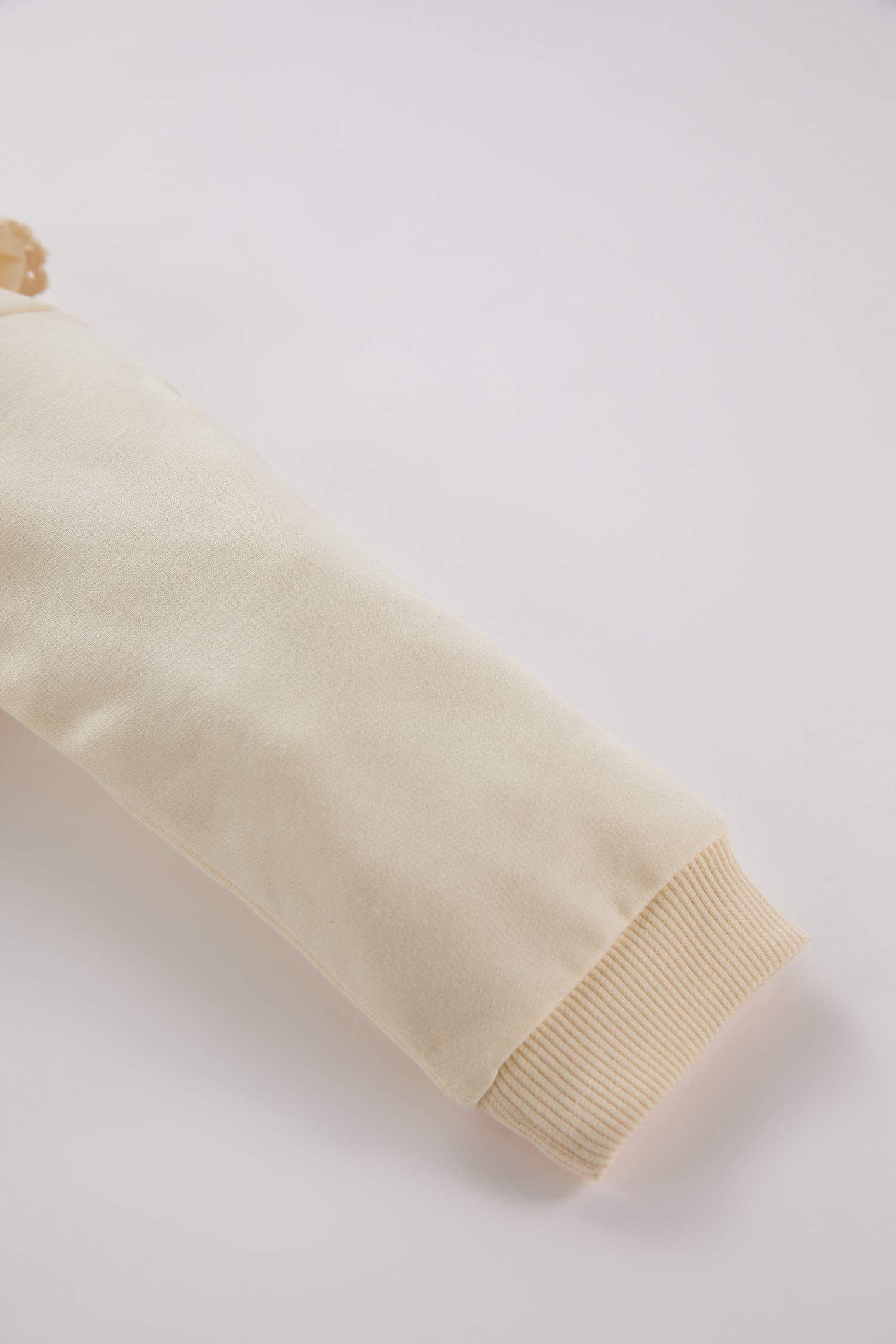 Kız Bebek 2'li Takım Büyük Yaka Uzun Kollu Üst Kareli Şort