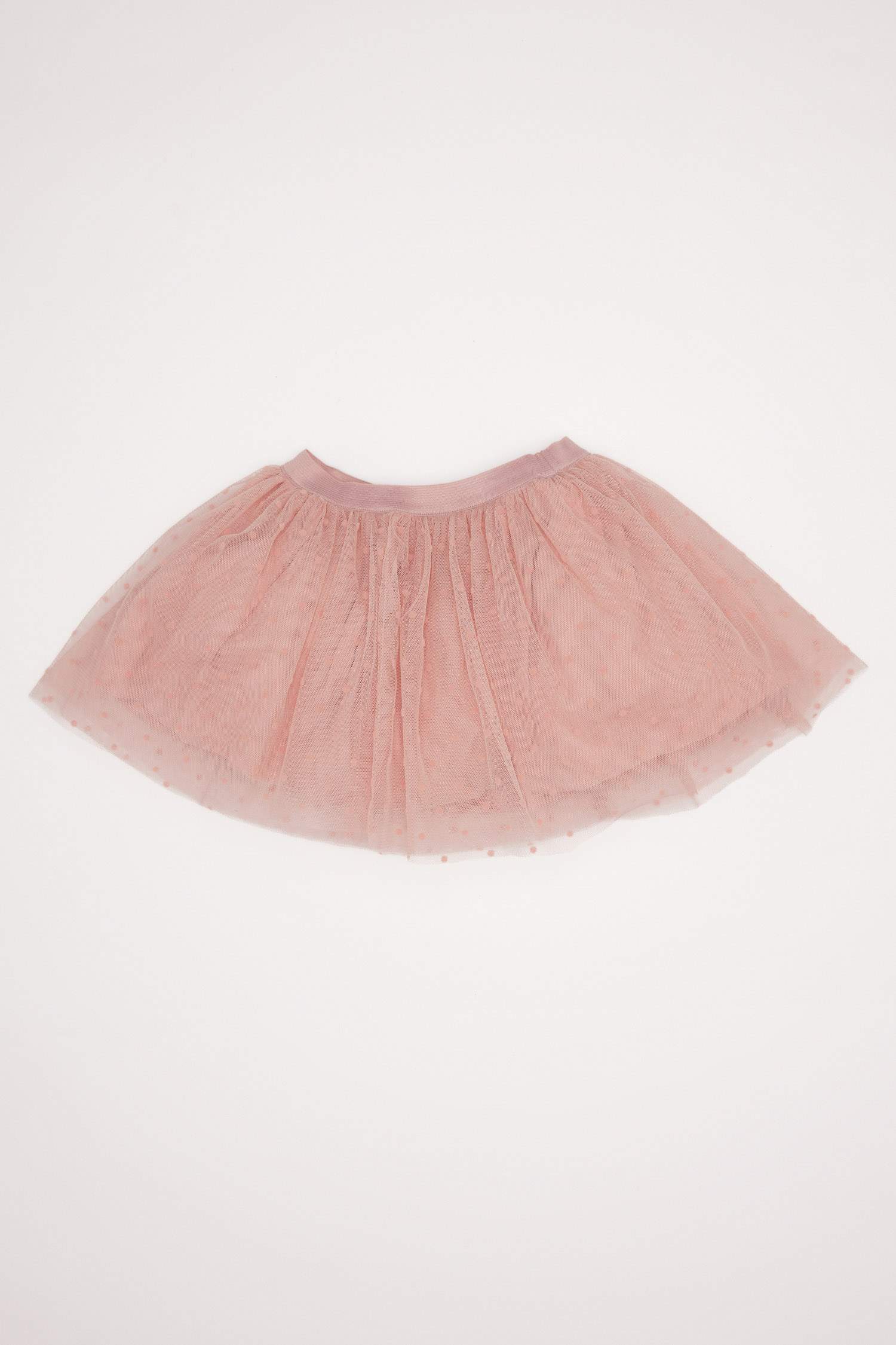 Ensemble Sweatshirt à col rond avec imprimé et jupe en tulle pour bébé fille