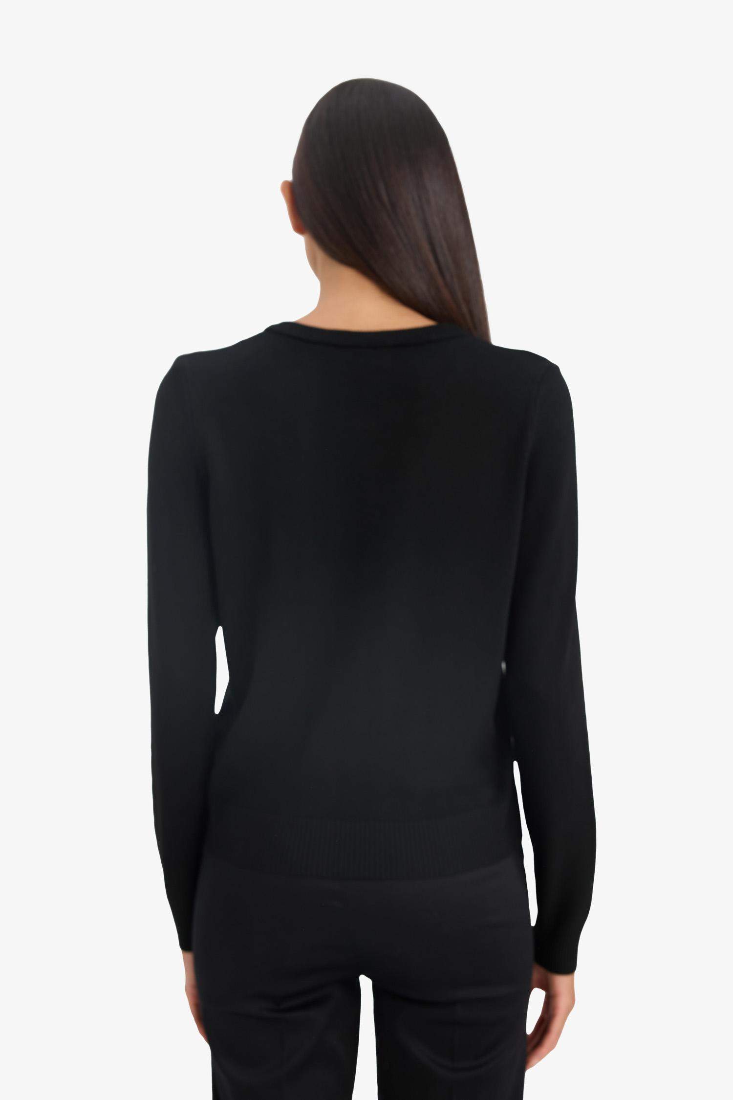 Regular Fit Crew Neck Basic Knitwear Cardigan