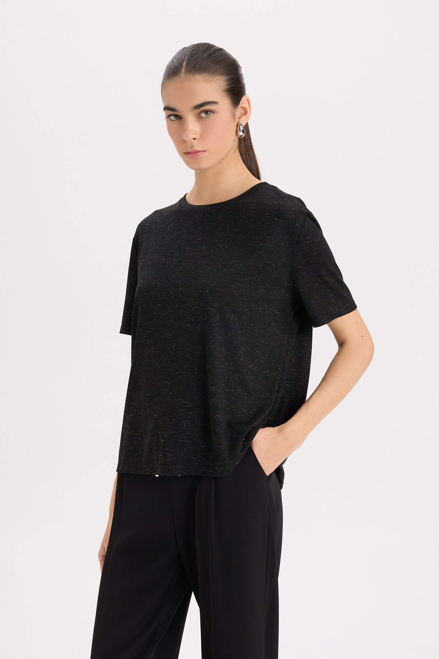 Relax Fit Crew Neck Short Sleeve T-Shirt