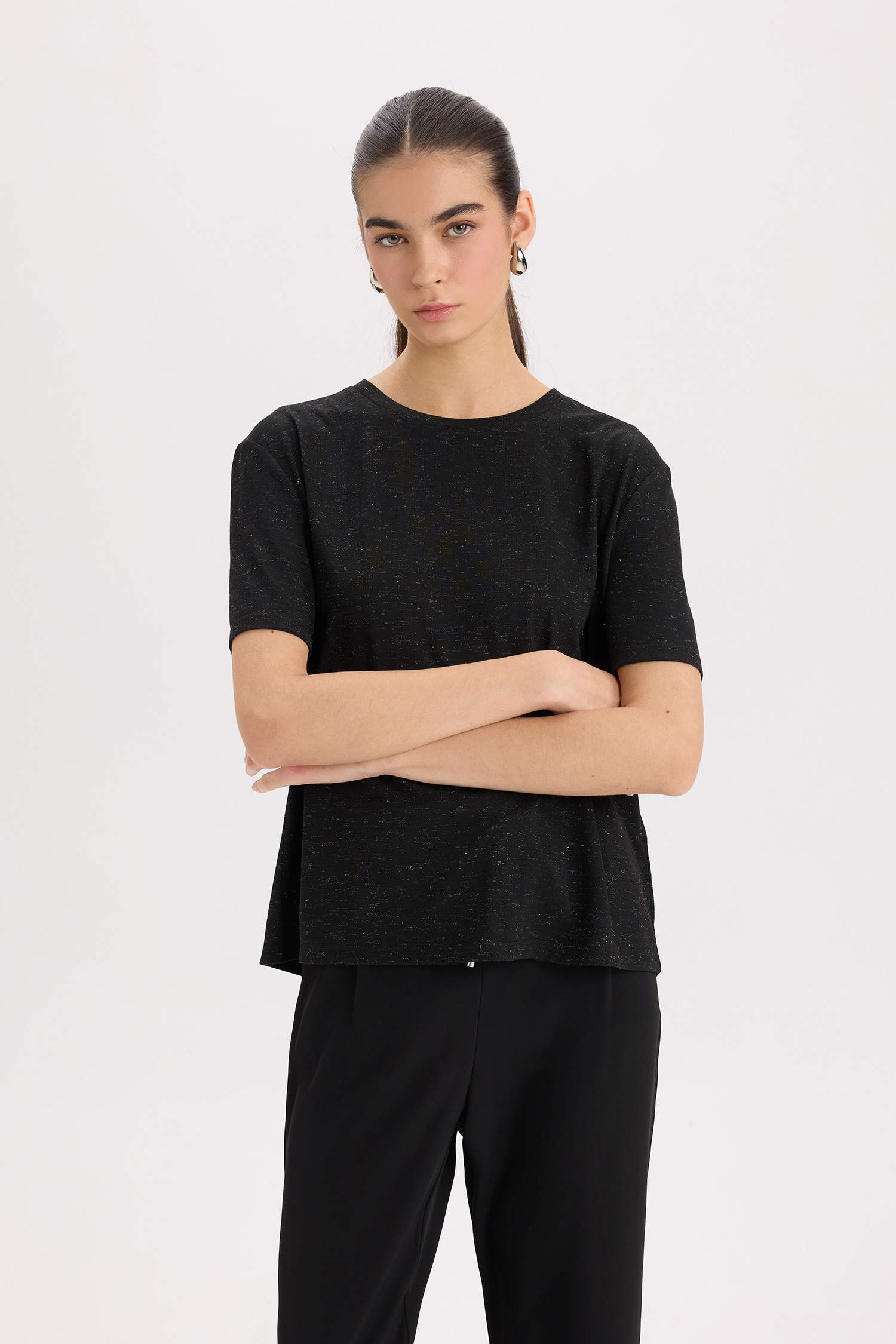 Relax Fit Crew Neck Short Sleeve T-Shirt