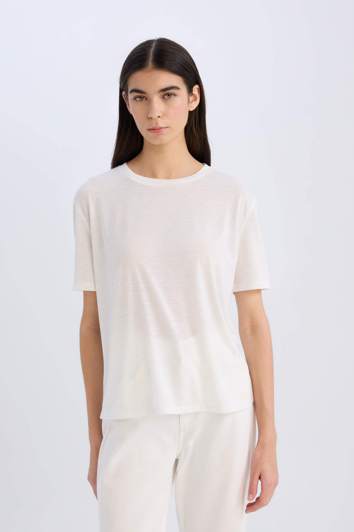 Relax Fit Crew Neck Short Sleeve T-Shirt