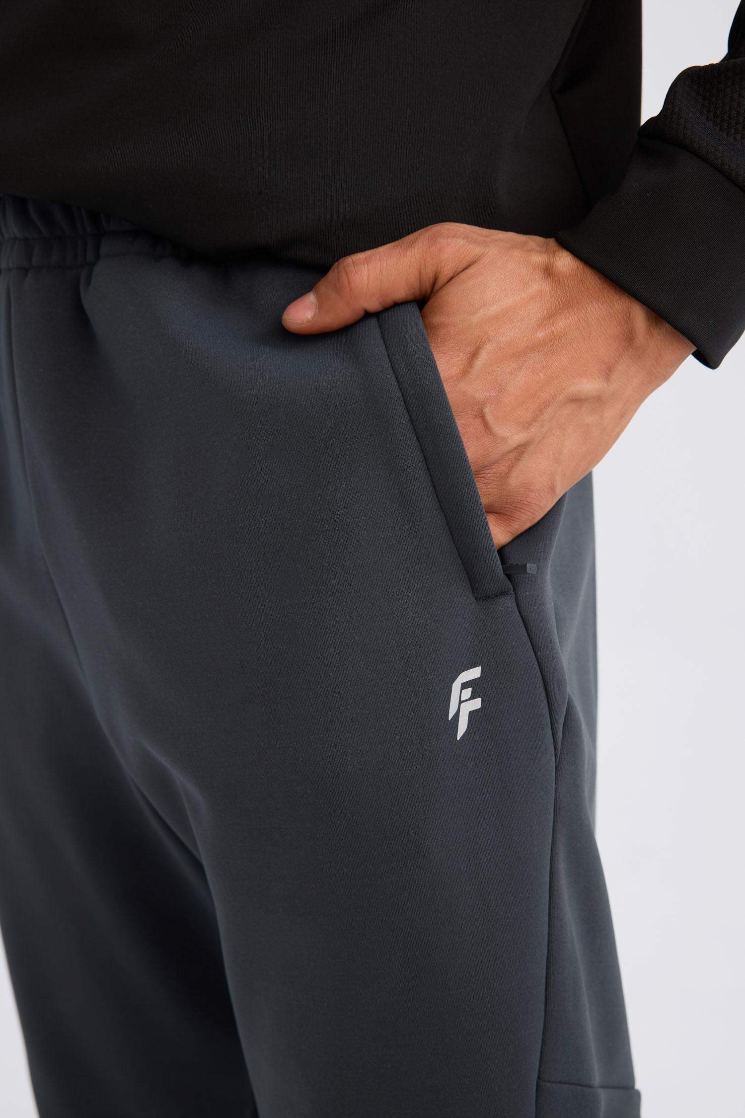 Kalın Jogger Eşofman Altı Standart Fit Cepli Sporcu Beli Lastikli