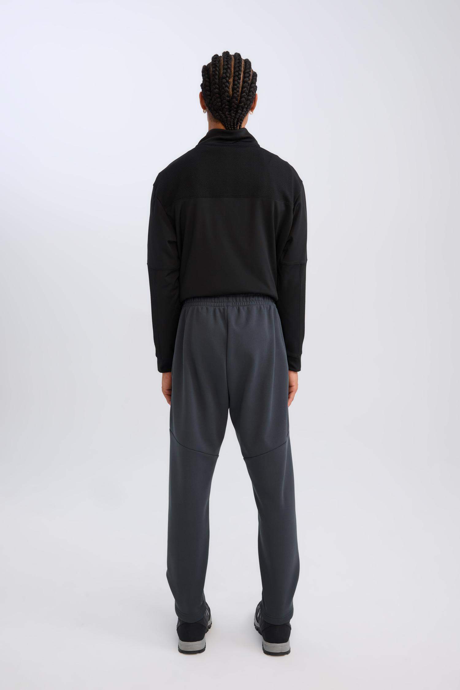 Kalın Jogger Eşofman Altı Standart Fit Cepli Sporcu Beli Lastikli