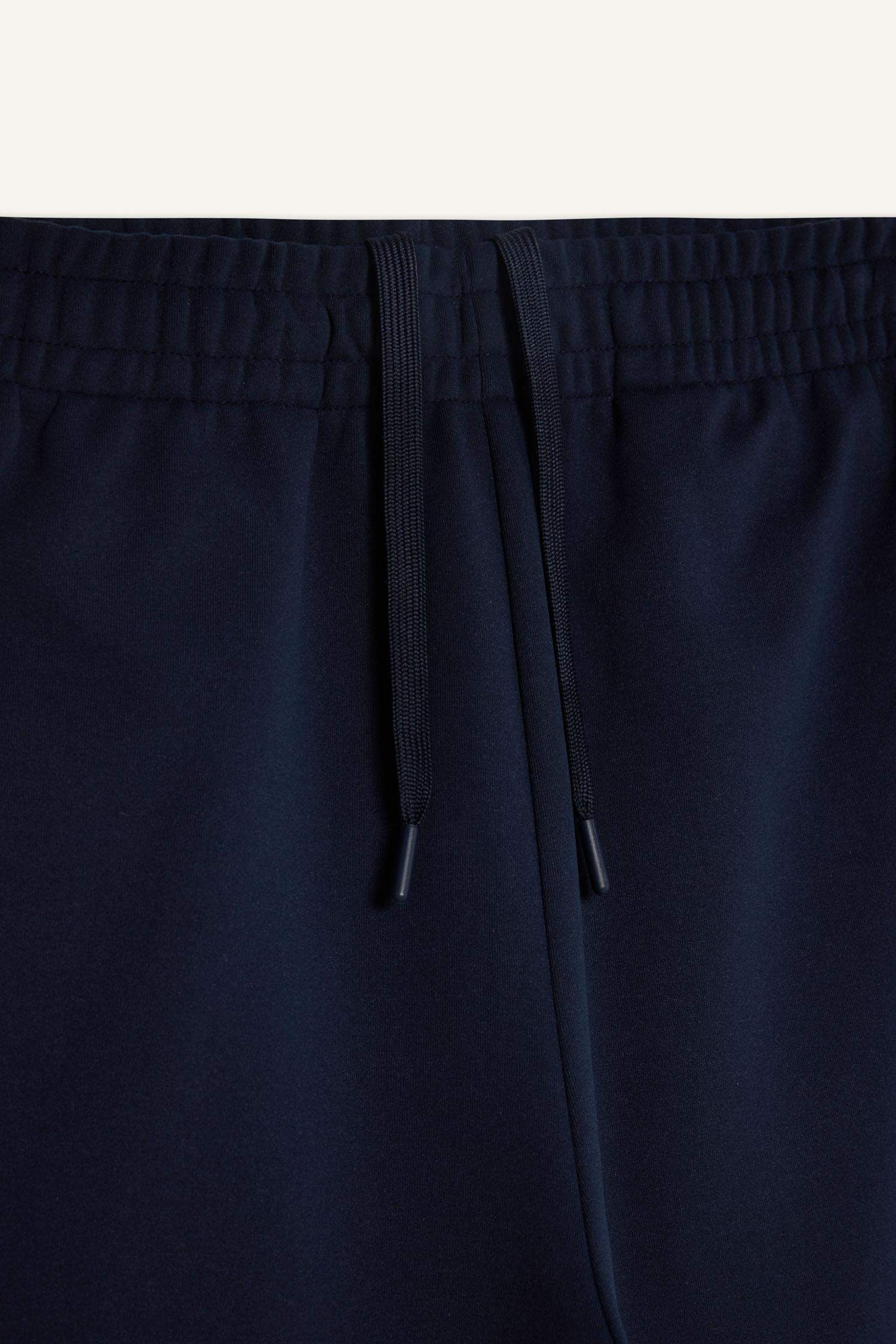 Kalın Jogger Eşofman Altı Standart Fit Cepli Sporcu Beli Lastikli