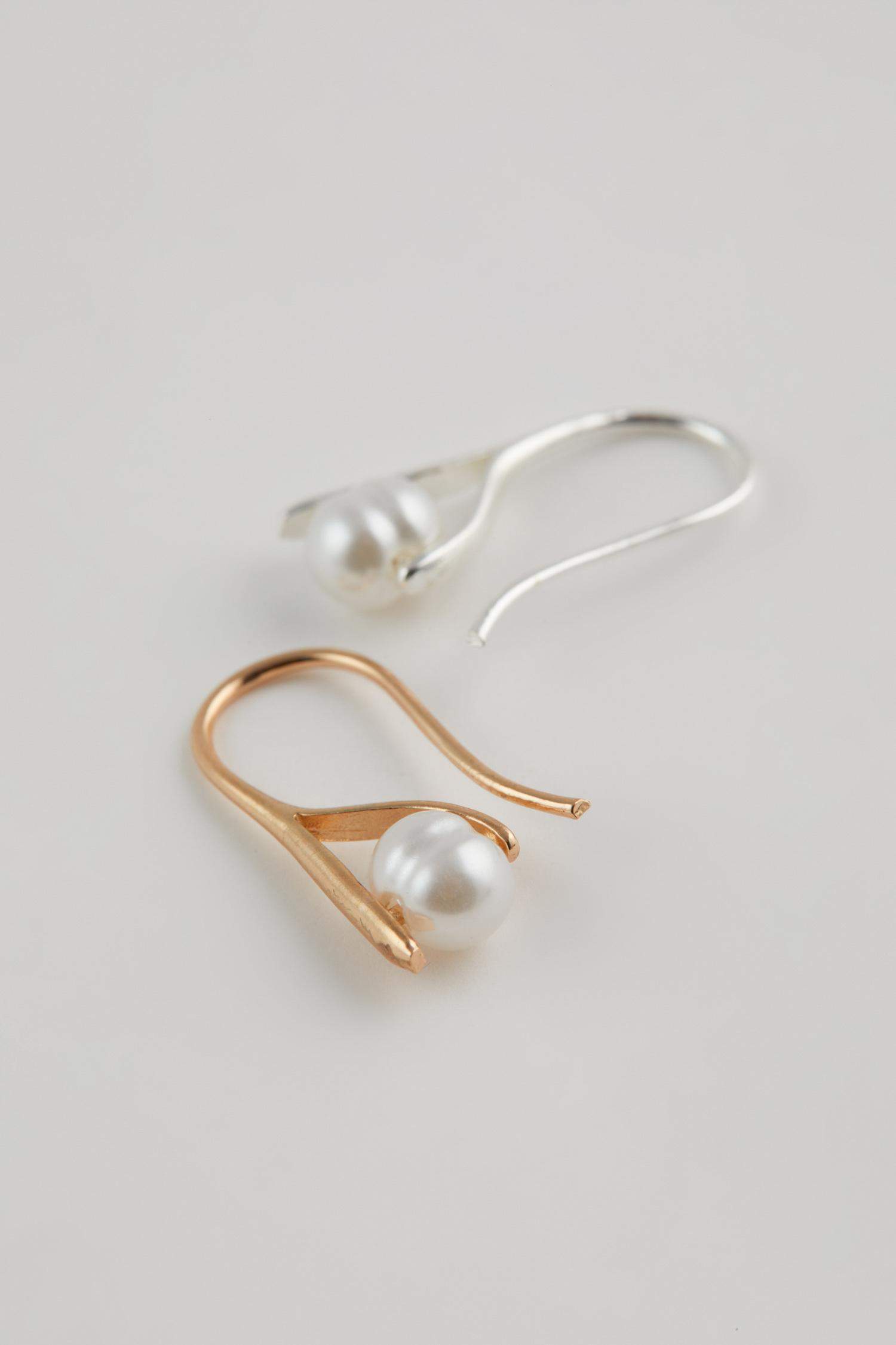 Kadın 2'li İncili  Küpe