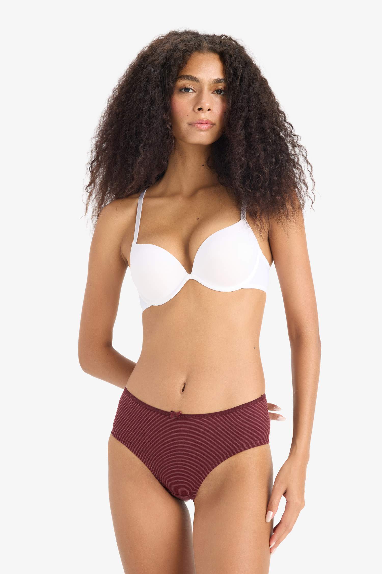 3'lü Hipster Külot-Fall in Love