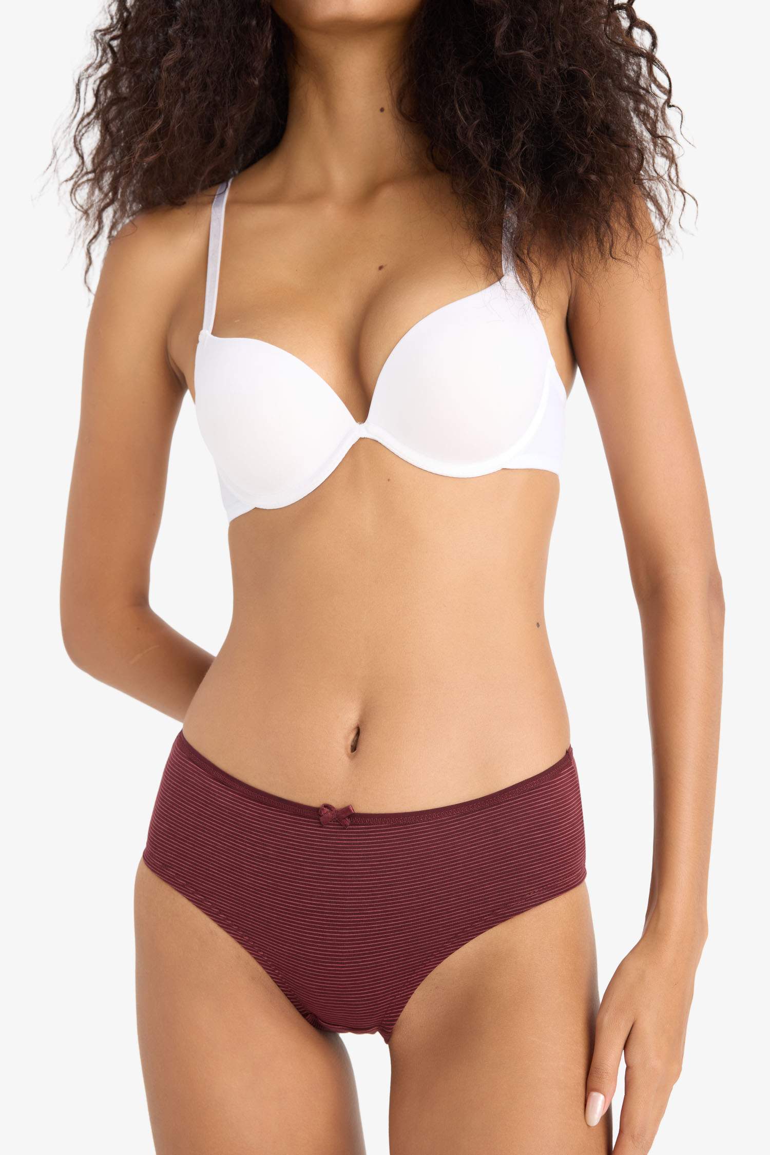 3'lü Hipster Külot-Fall in Love