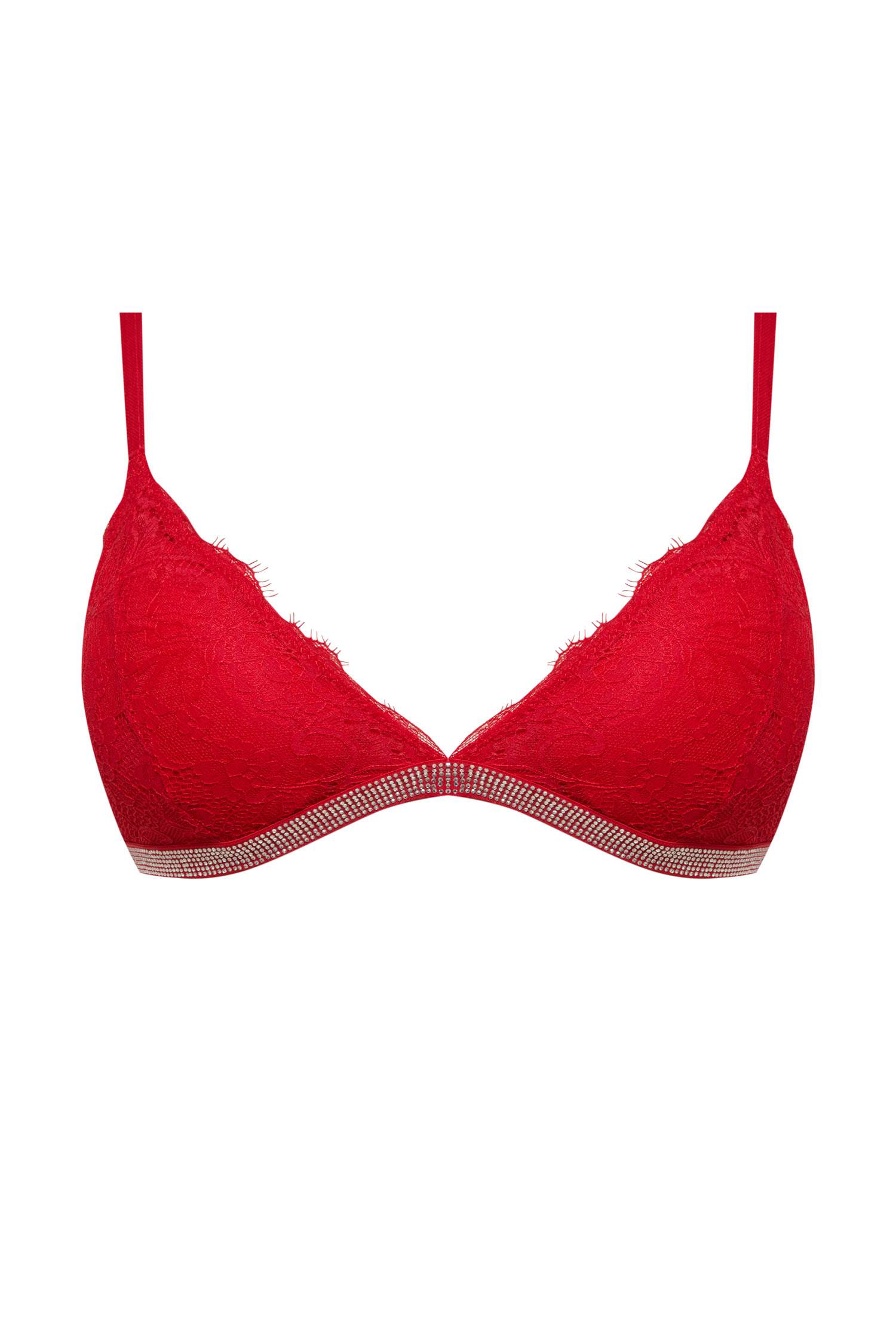 برا مبطن بالدانتيل ببطانة قابلة للازالة