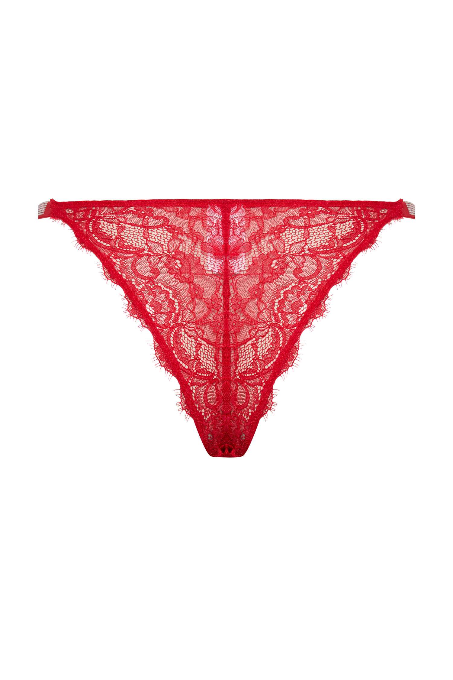 Dantelli Slip Kırmızı Külot-Fall in Love