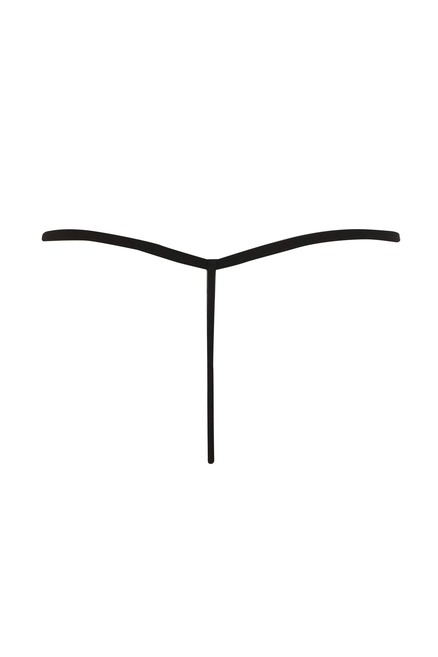 Fall in Love Glitter Tulle Black Thong