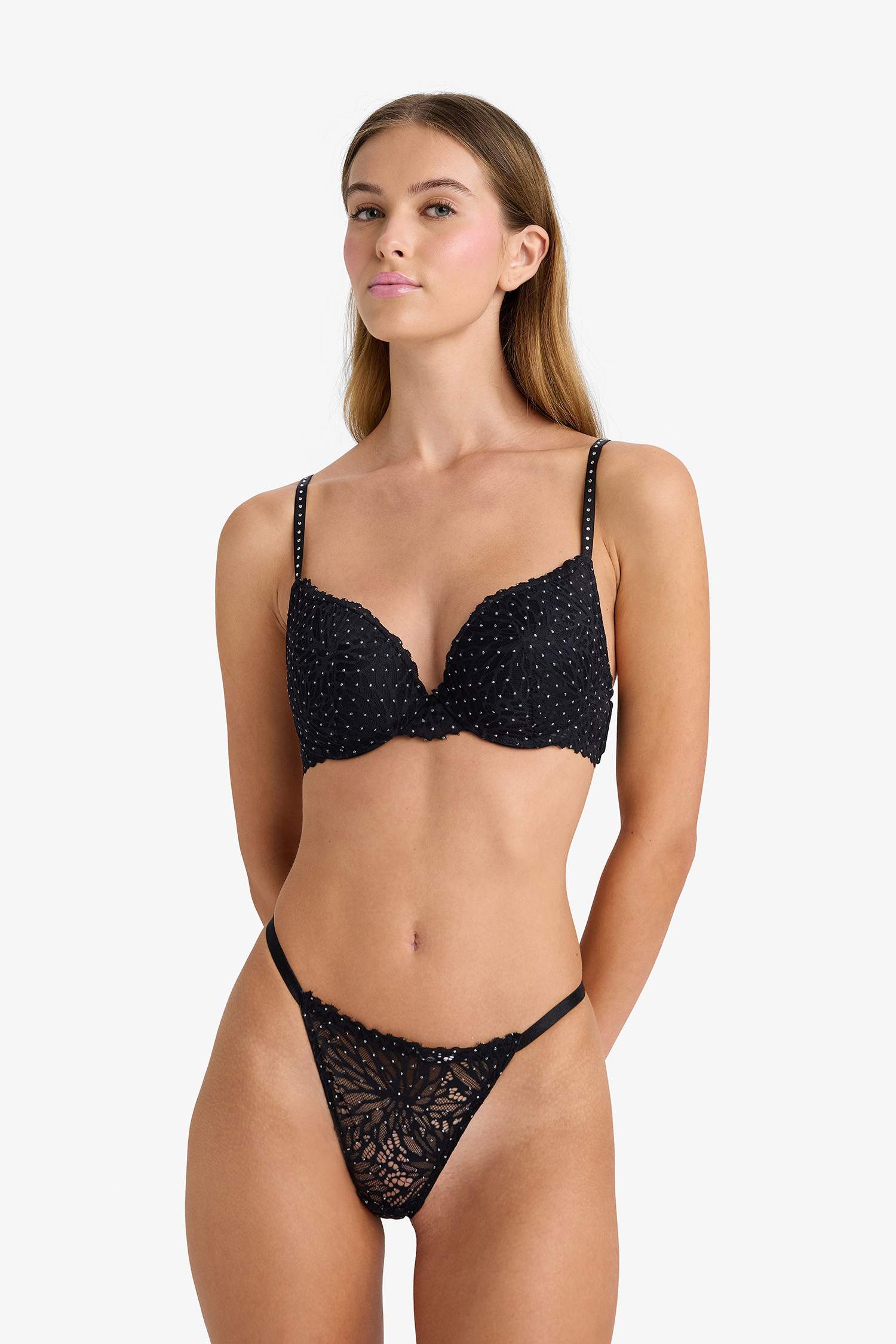 Soutien gorge Dentelle Puch Up Rembourré dentelle