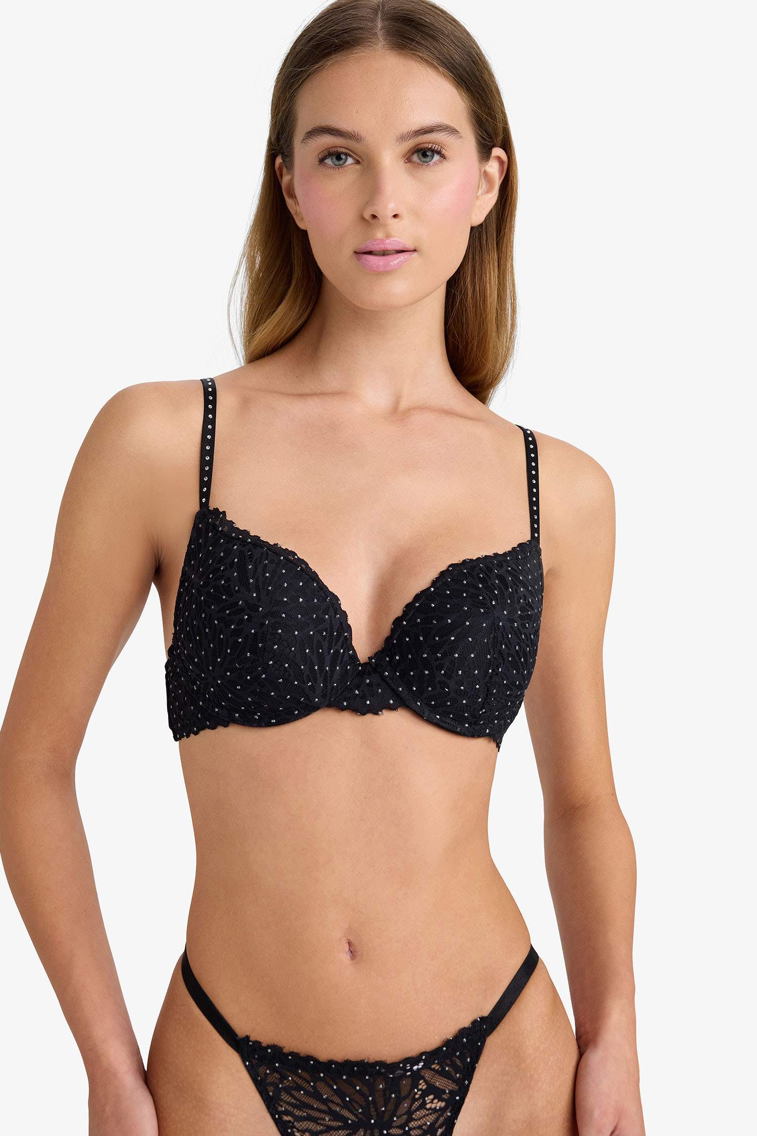 Soutien gorge Dentelle Puch Up Rembourré dentelle