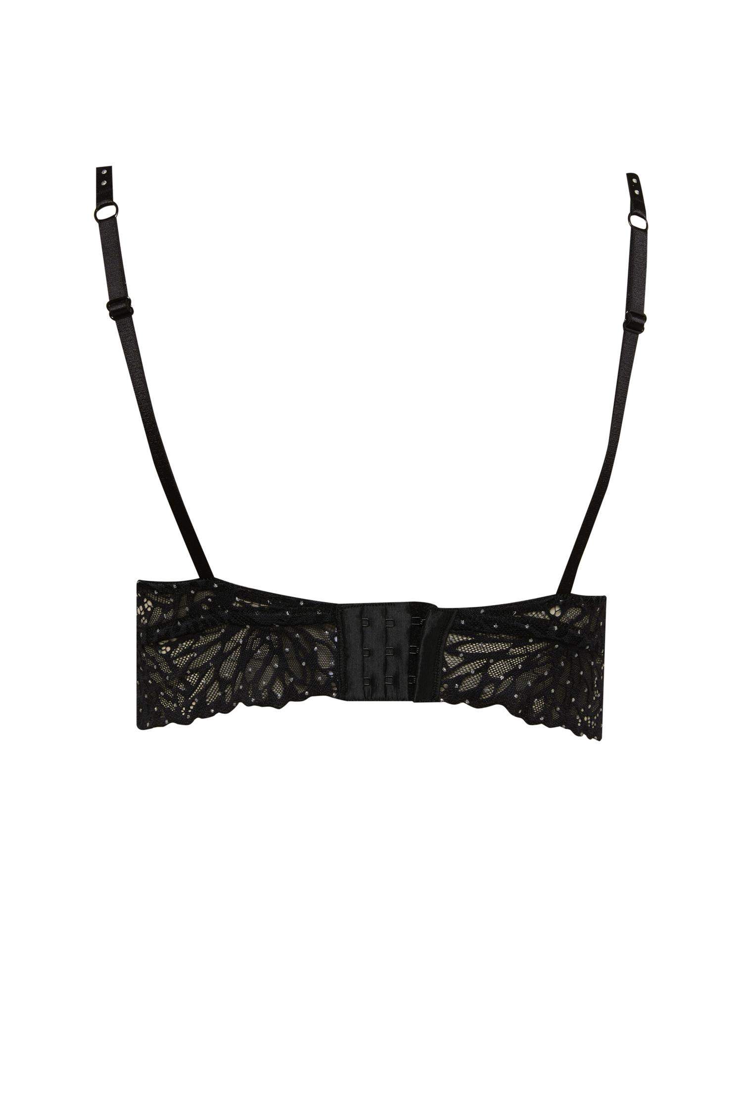 Dantelli Telli Siyah Bra-Fall in Love 