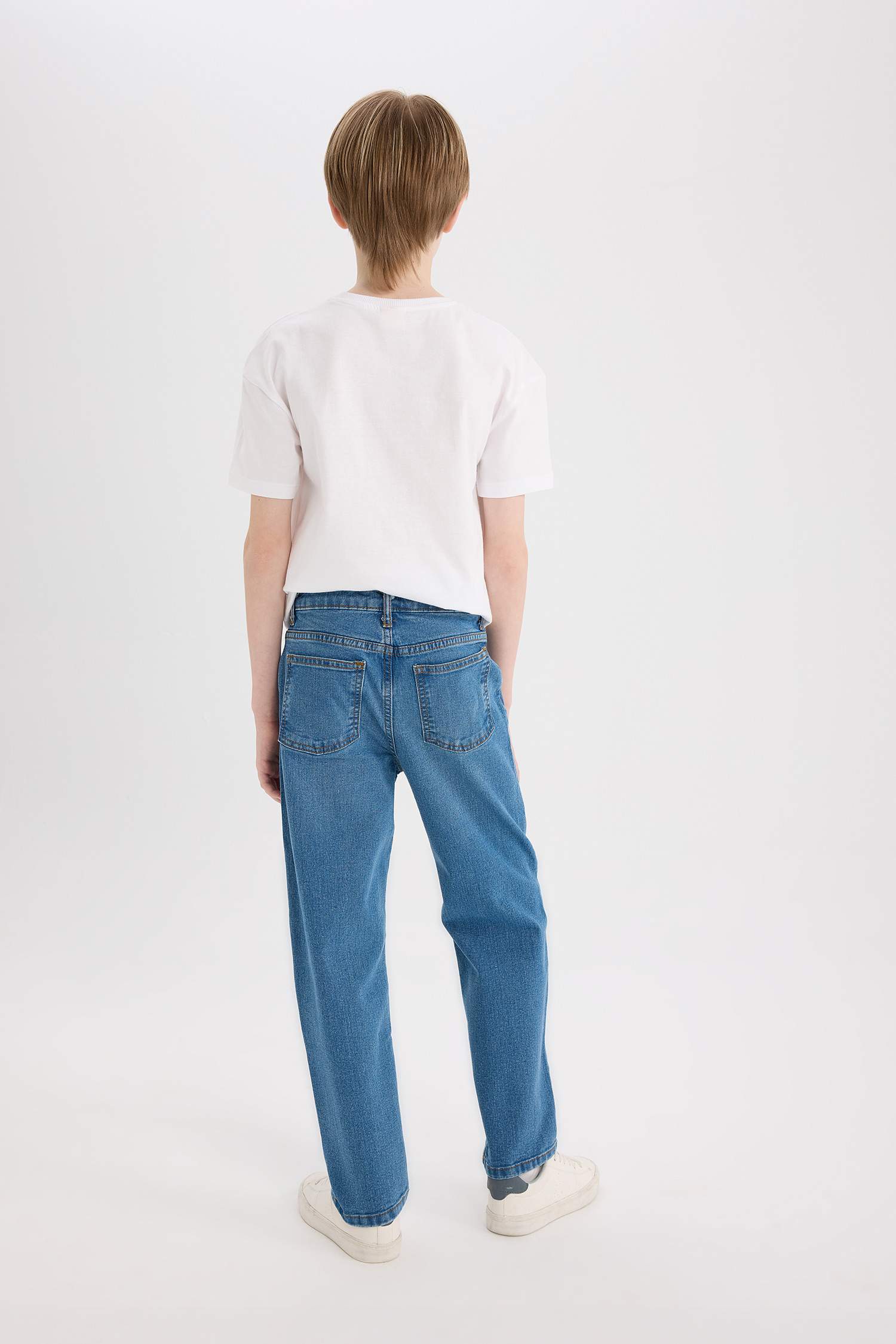 Ұлдарға тік пішім деним Шалбар