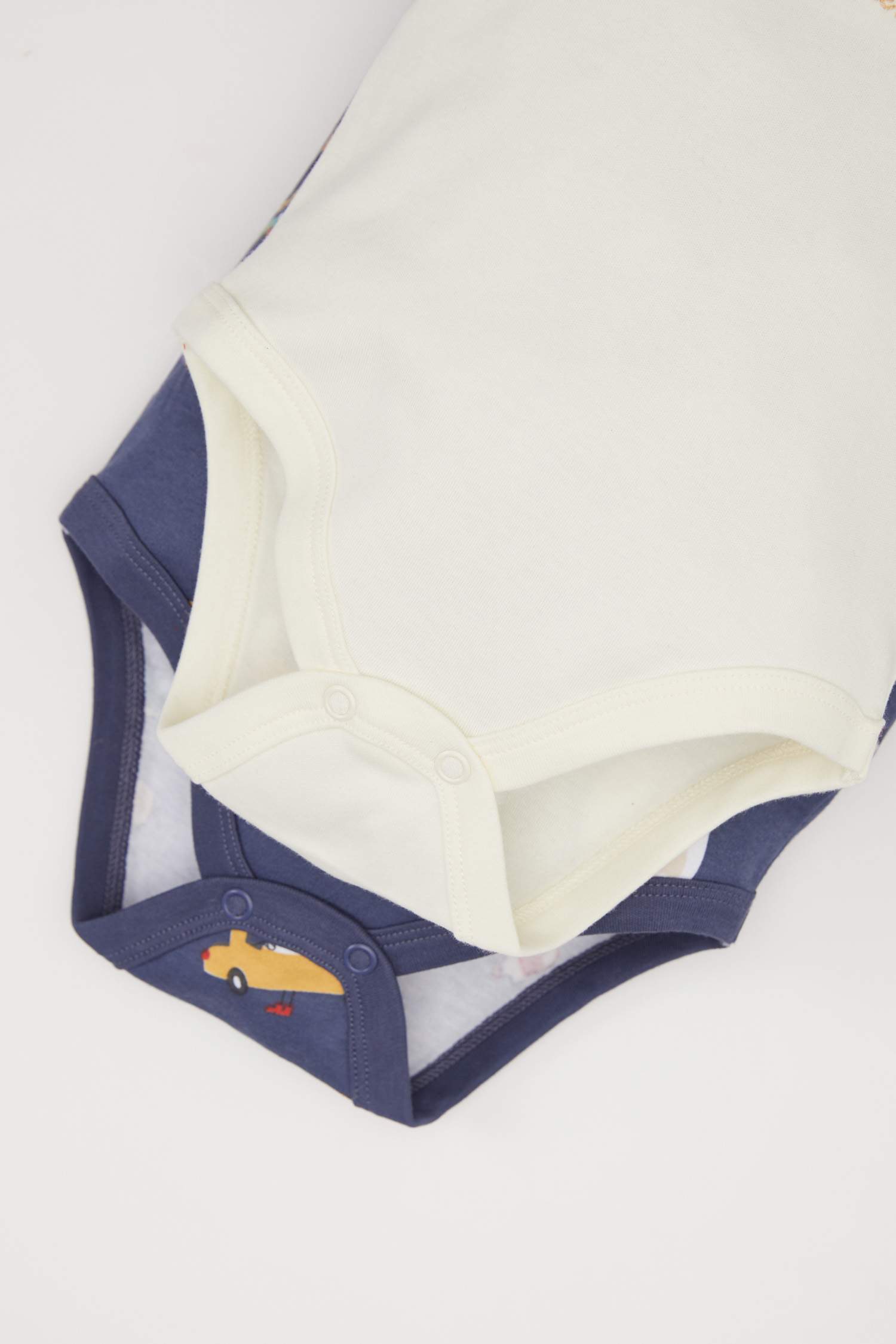 أوفر ولادي حديثي الولادة قصة عادية بطبعة كريسماس - قطعتين