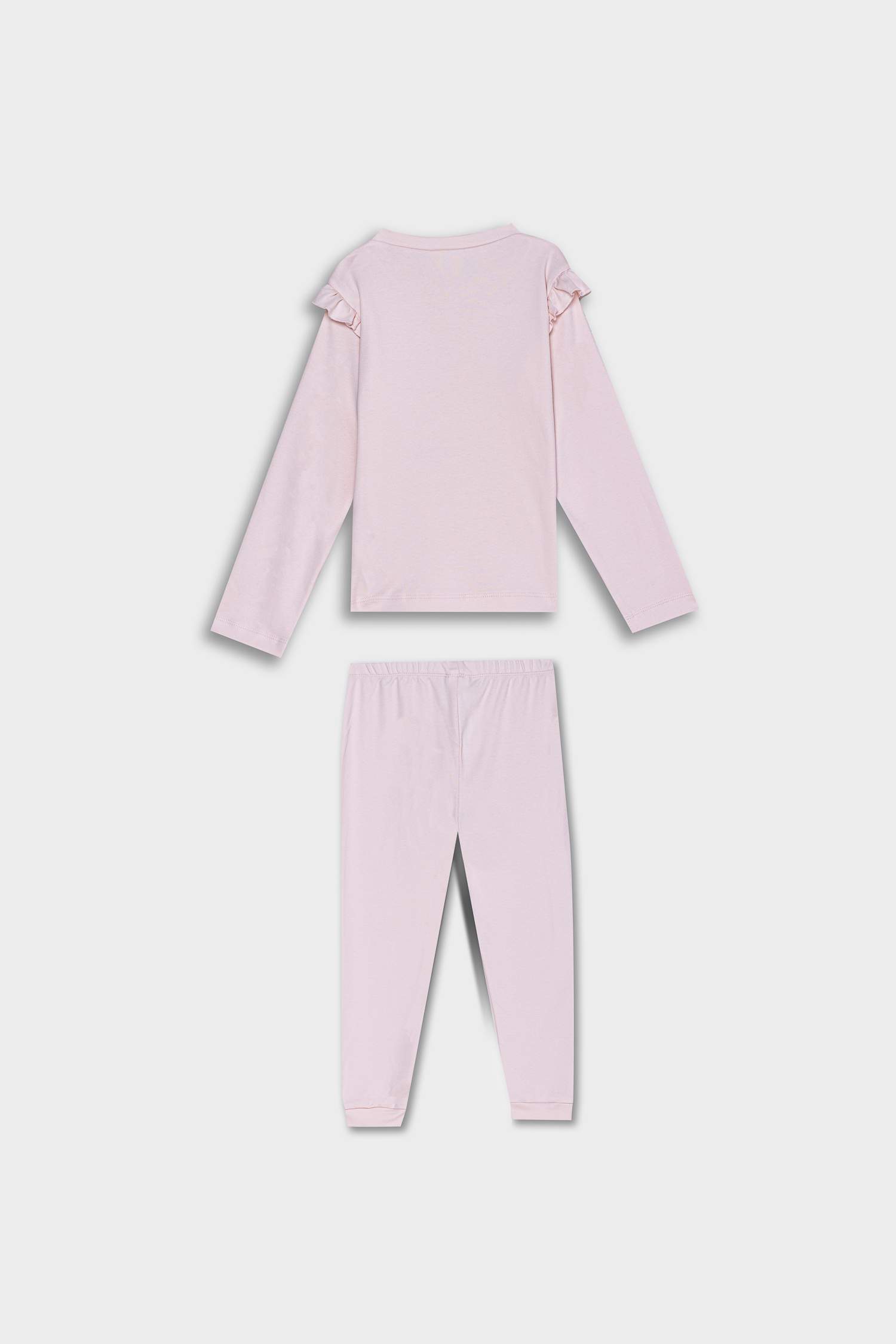 Baby Girl Ballerina Printed 2 Piece Pajama Set