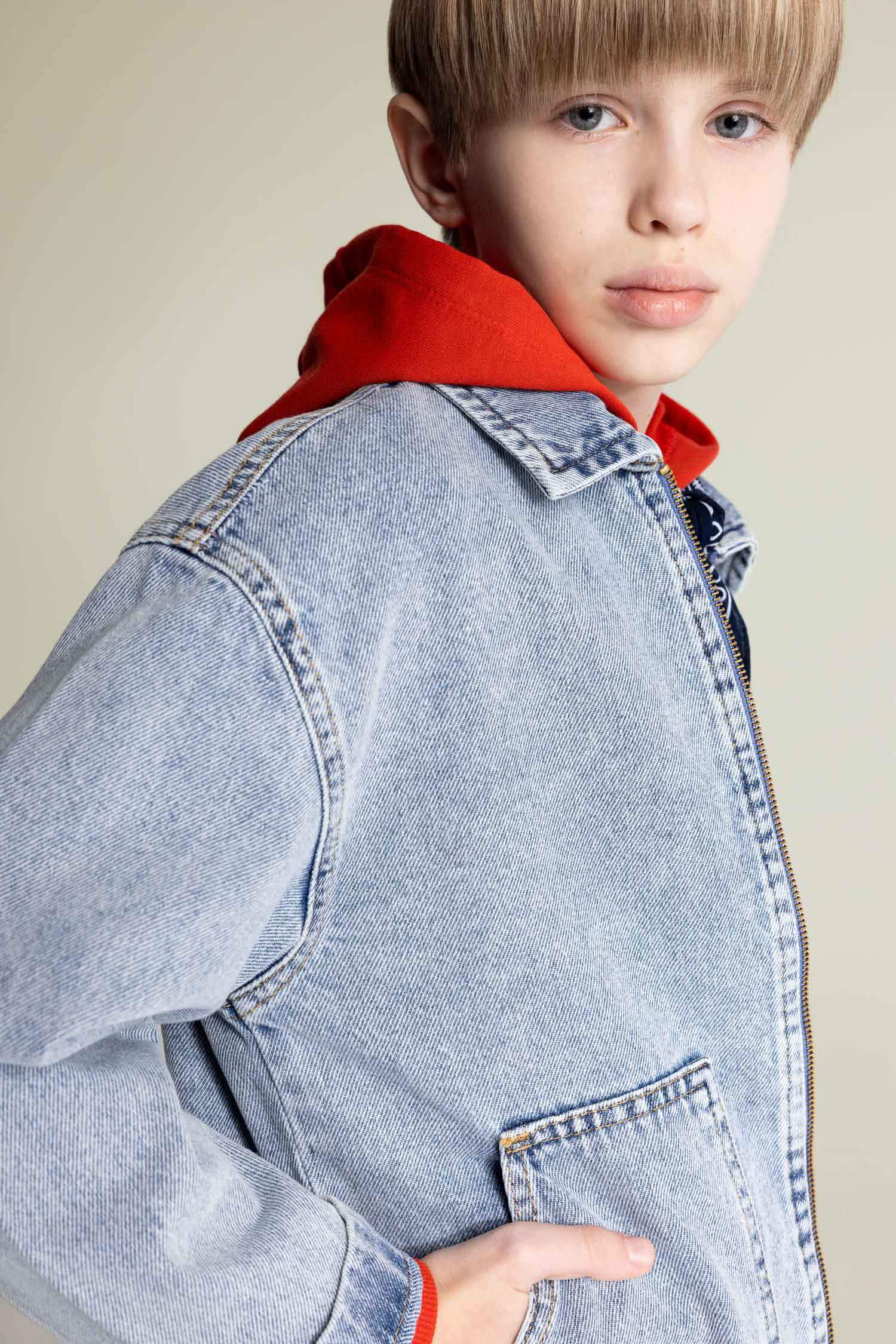 Erkek Çocuk Polo Yaka Ceket