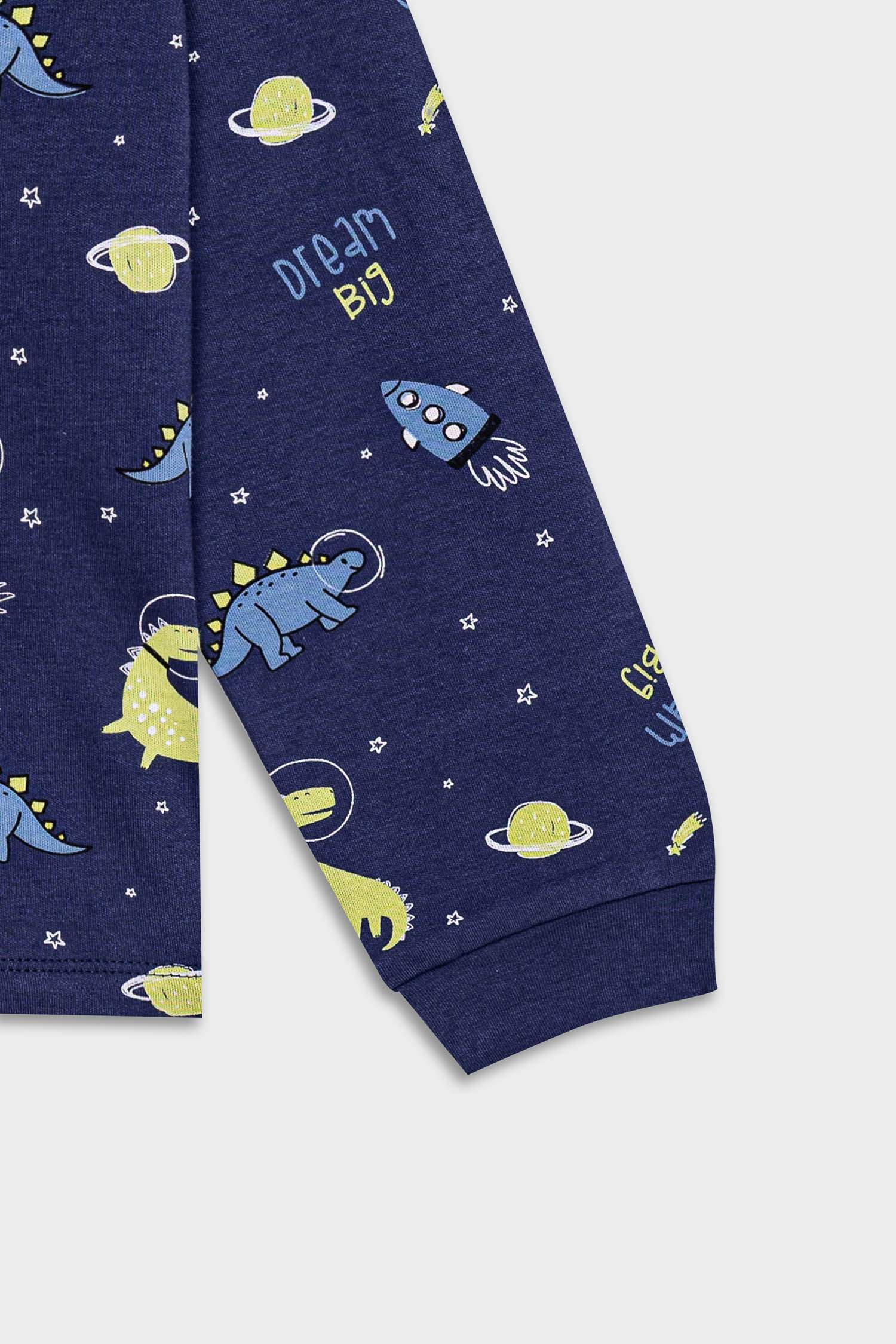 Baby Boy Dinosaur Printed 2 Piece Pajama Set